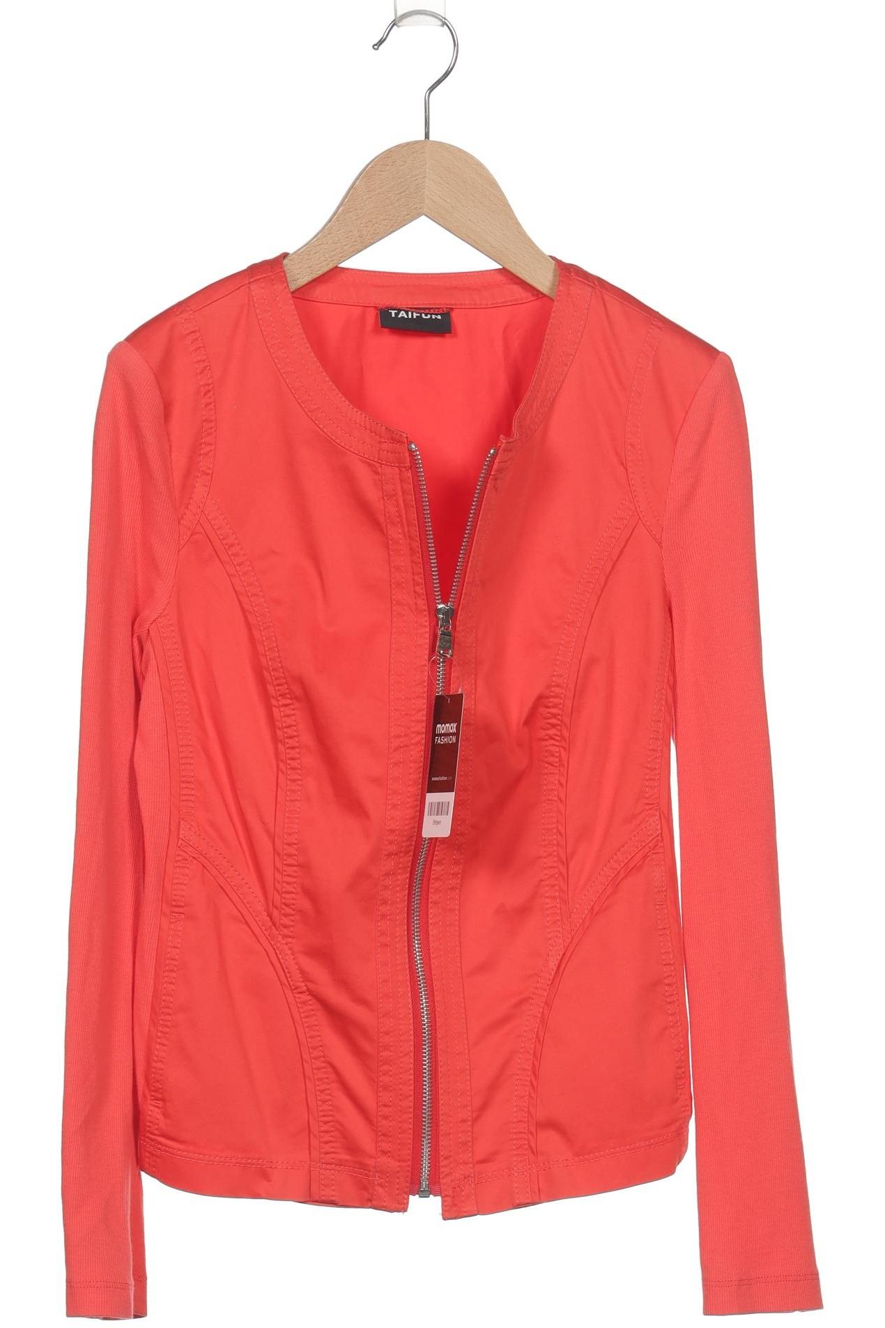 

Taifun Damen Strickjacke, rot, Gr. 36
