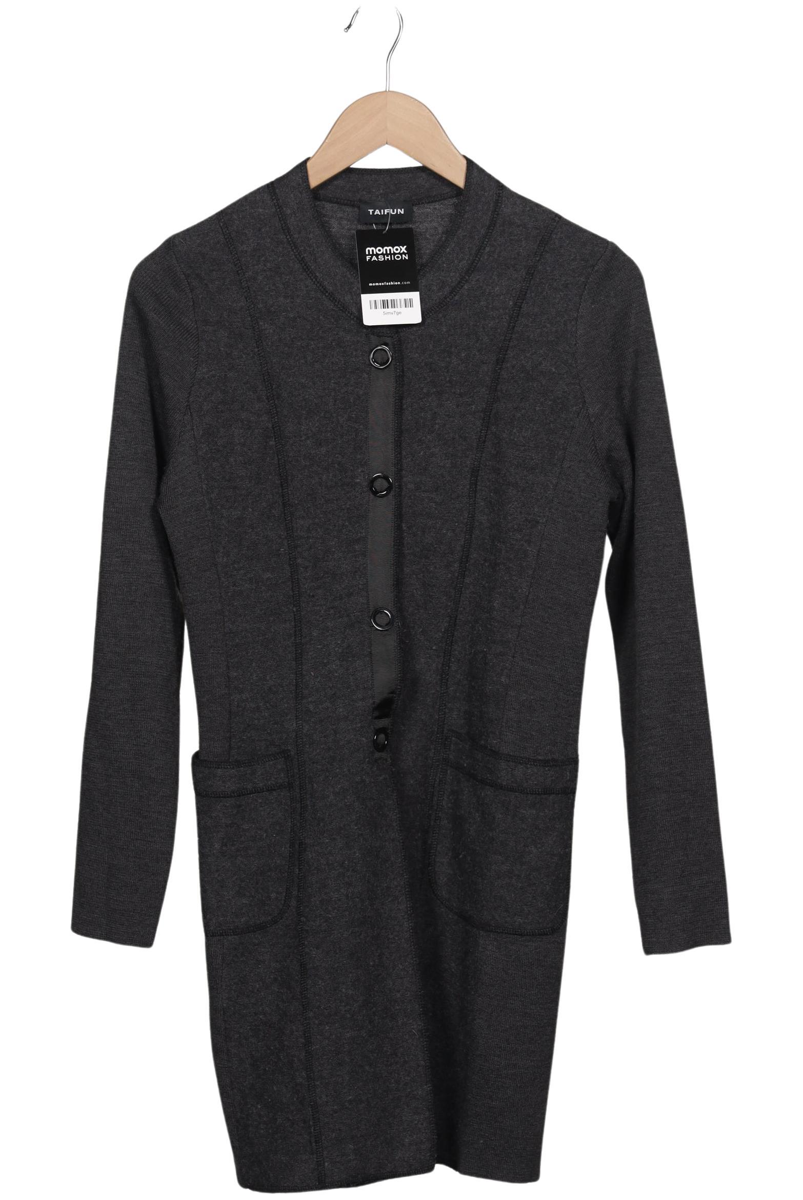 

Taifun Damen Strickjacke, grau, Gr. 36