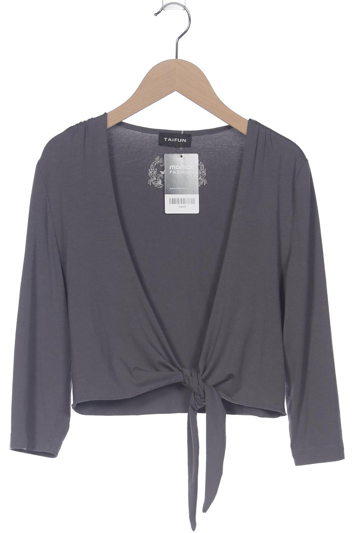 

Taifun Damen Strickjacke, grau, Gr. 36