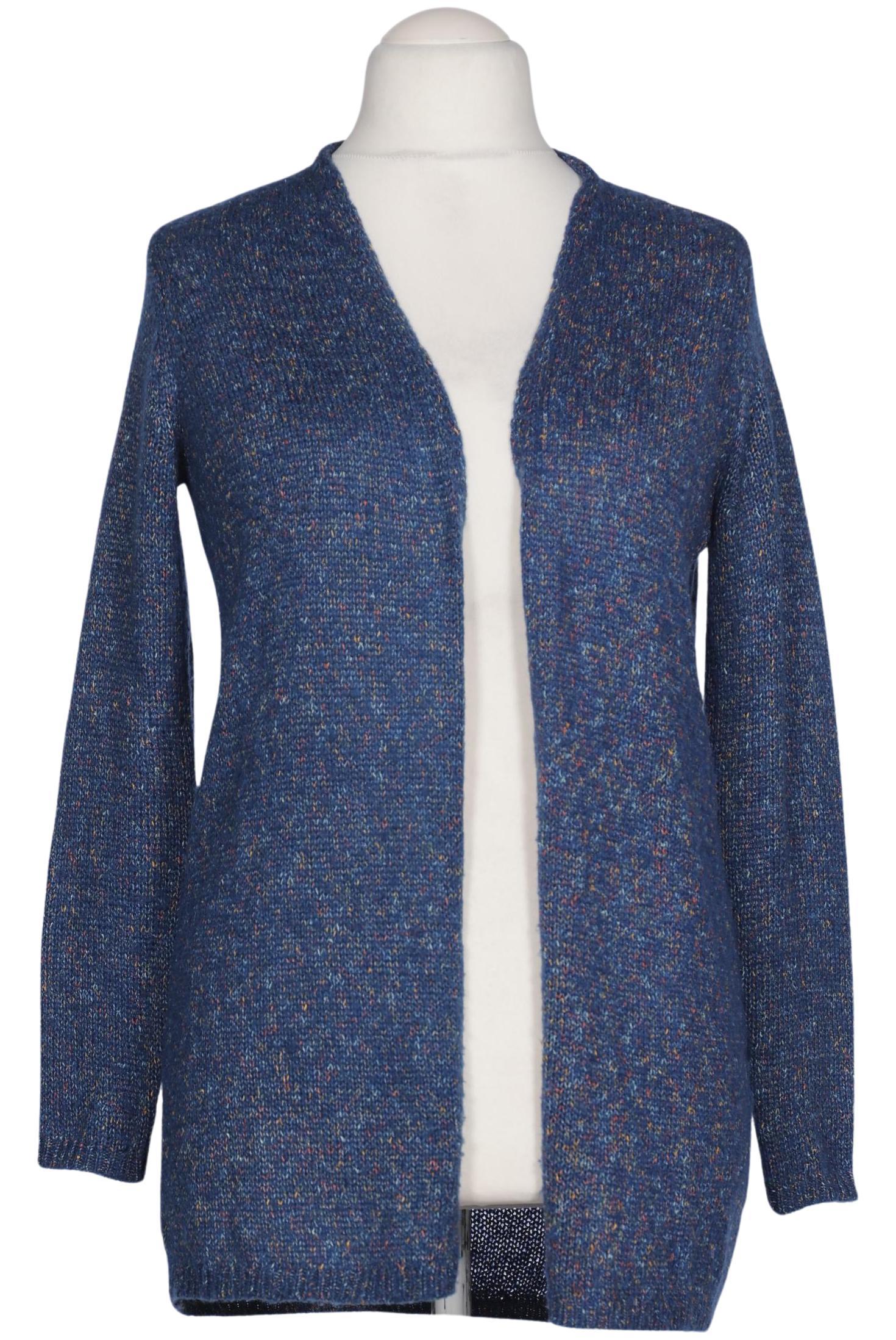 

Taifun Damen Strickjacke, blau, Gr. 44