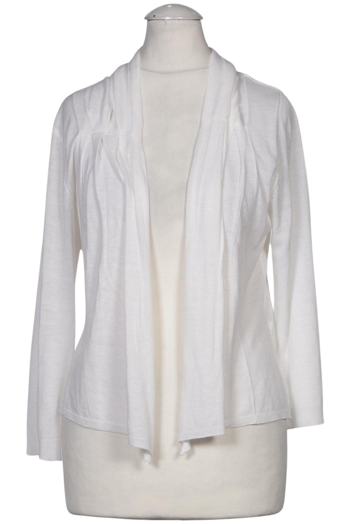 

Taifun Damen Strickjacke, weiß, Gr. 36