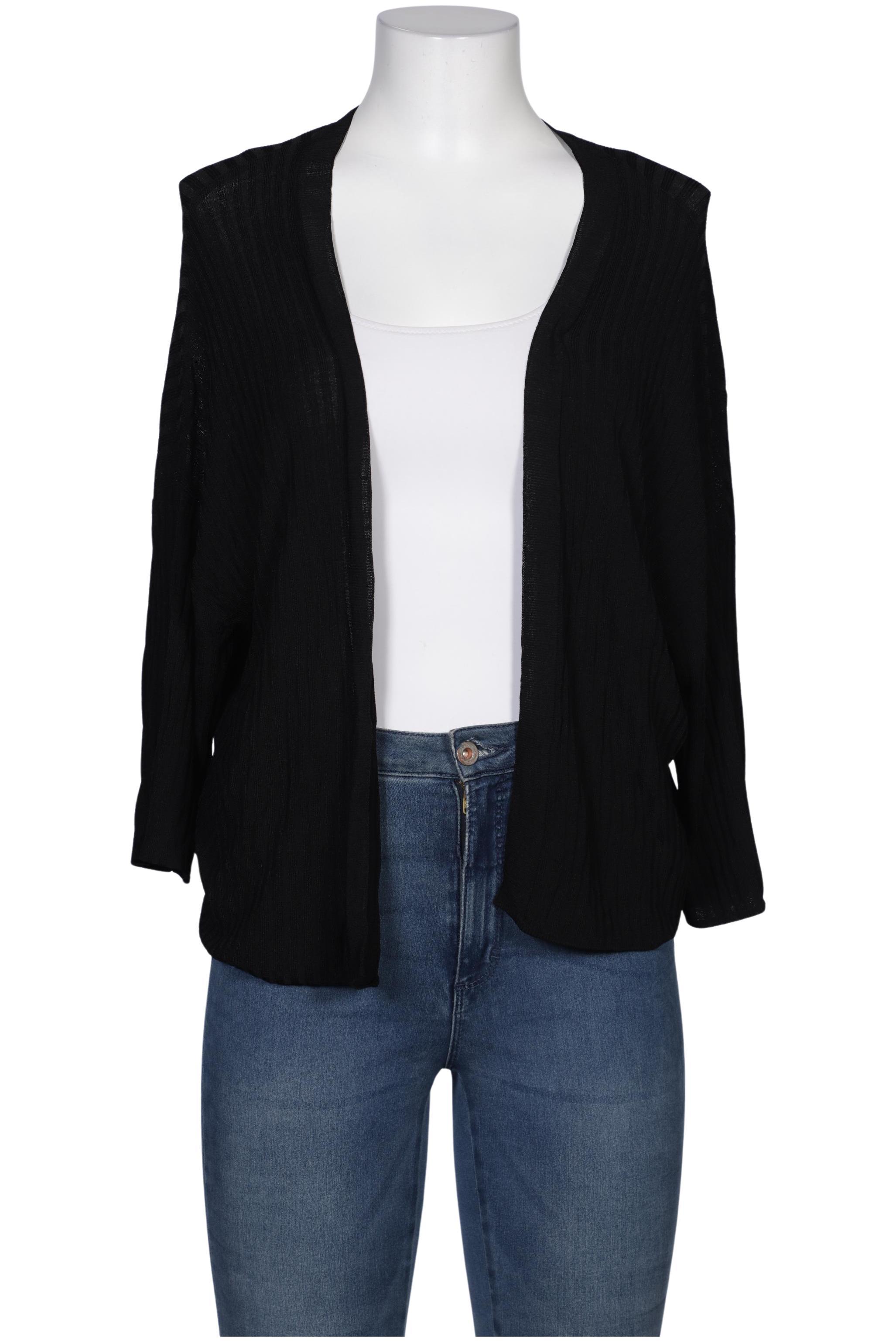 

Taifun Damen Strickjacke, schwarz, Gr. 42