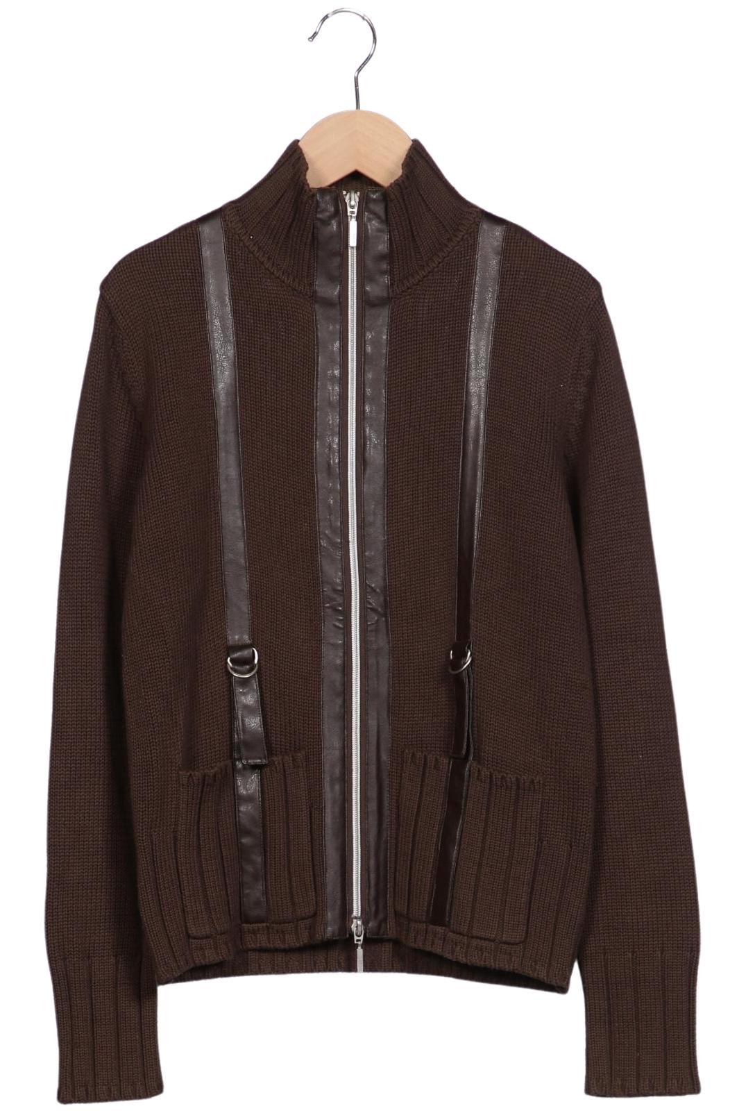 

Taifun Damen Strickjacke, braun, Gr. 36