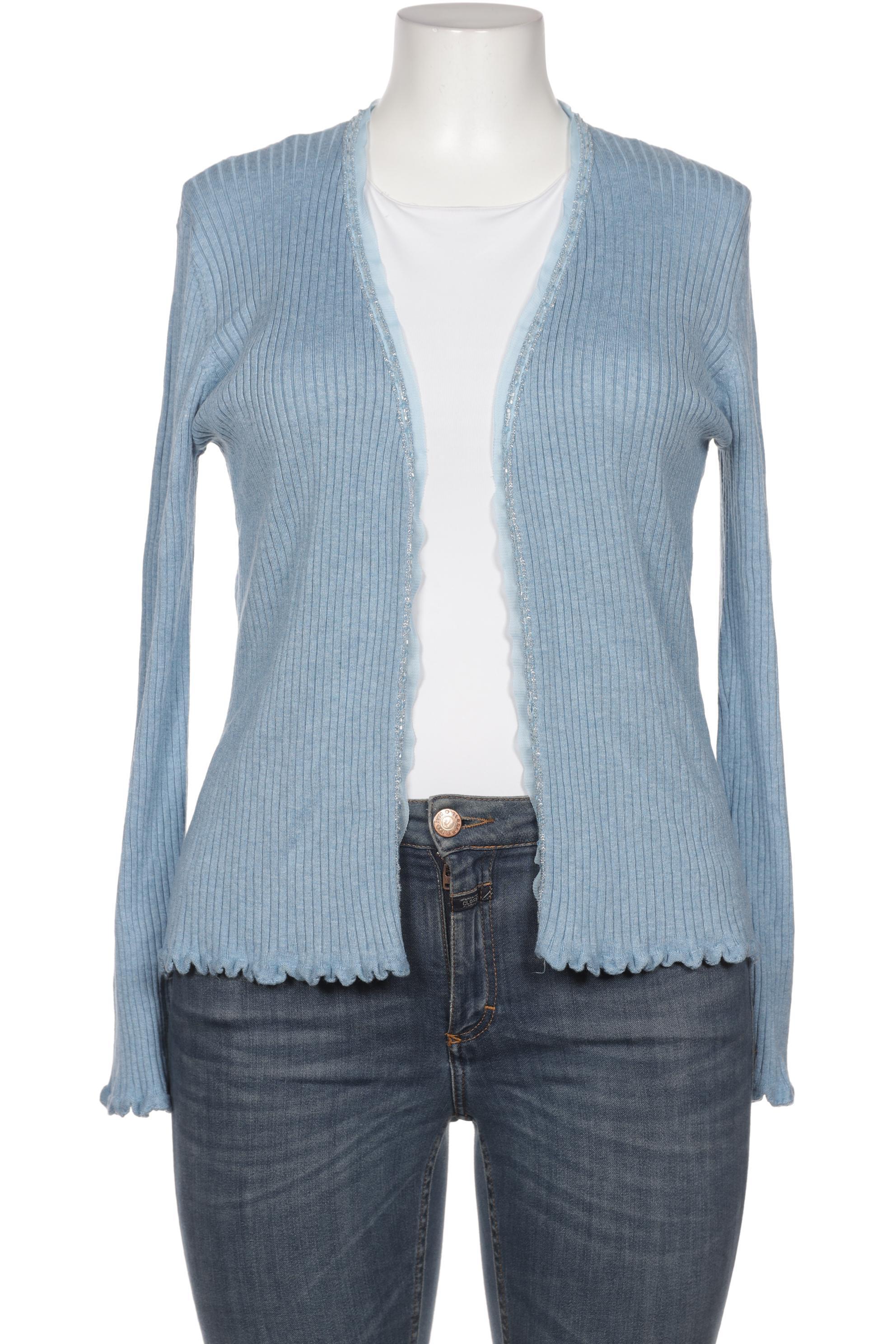 

Taifun Damen Strickjacke, hellblau, Gr. 44