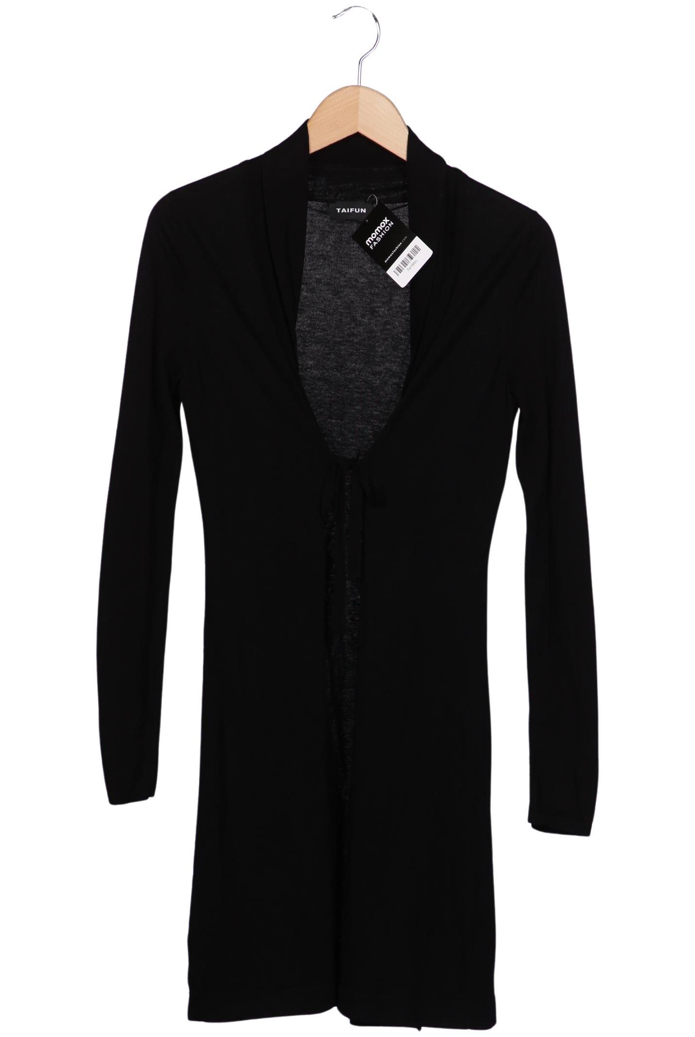 

Taifun Damen Strickjacke, schwarz, Gr. 36