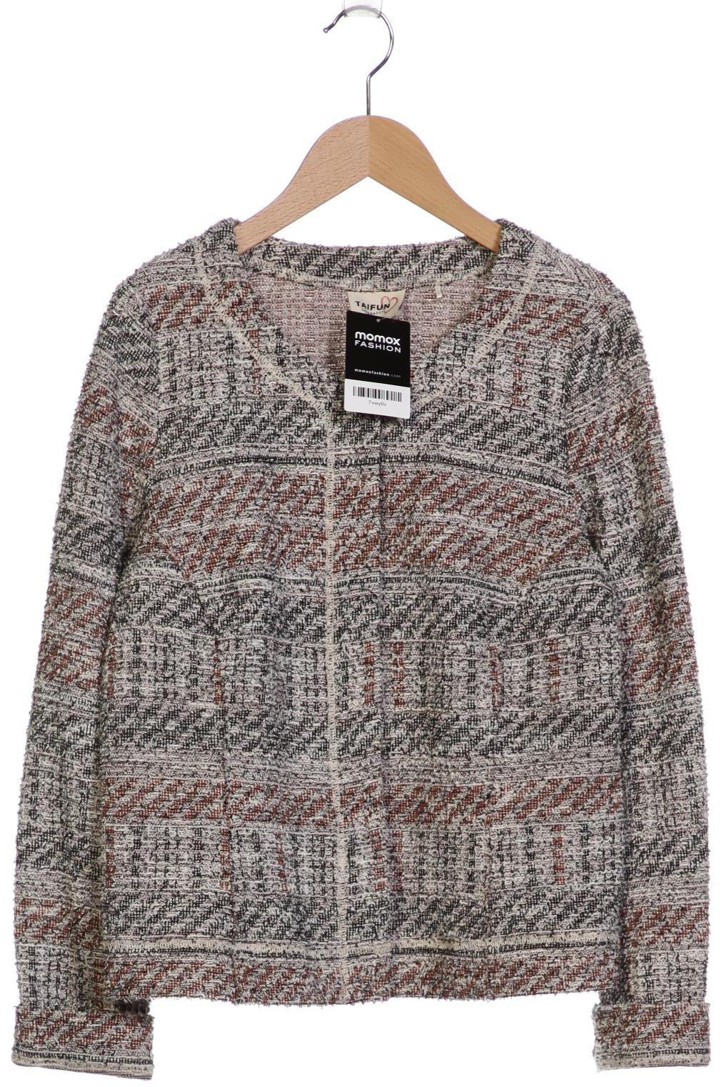 Thumbnail - Taifun Damen Strickjacke, grau, Gr. 40
