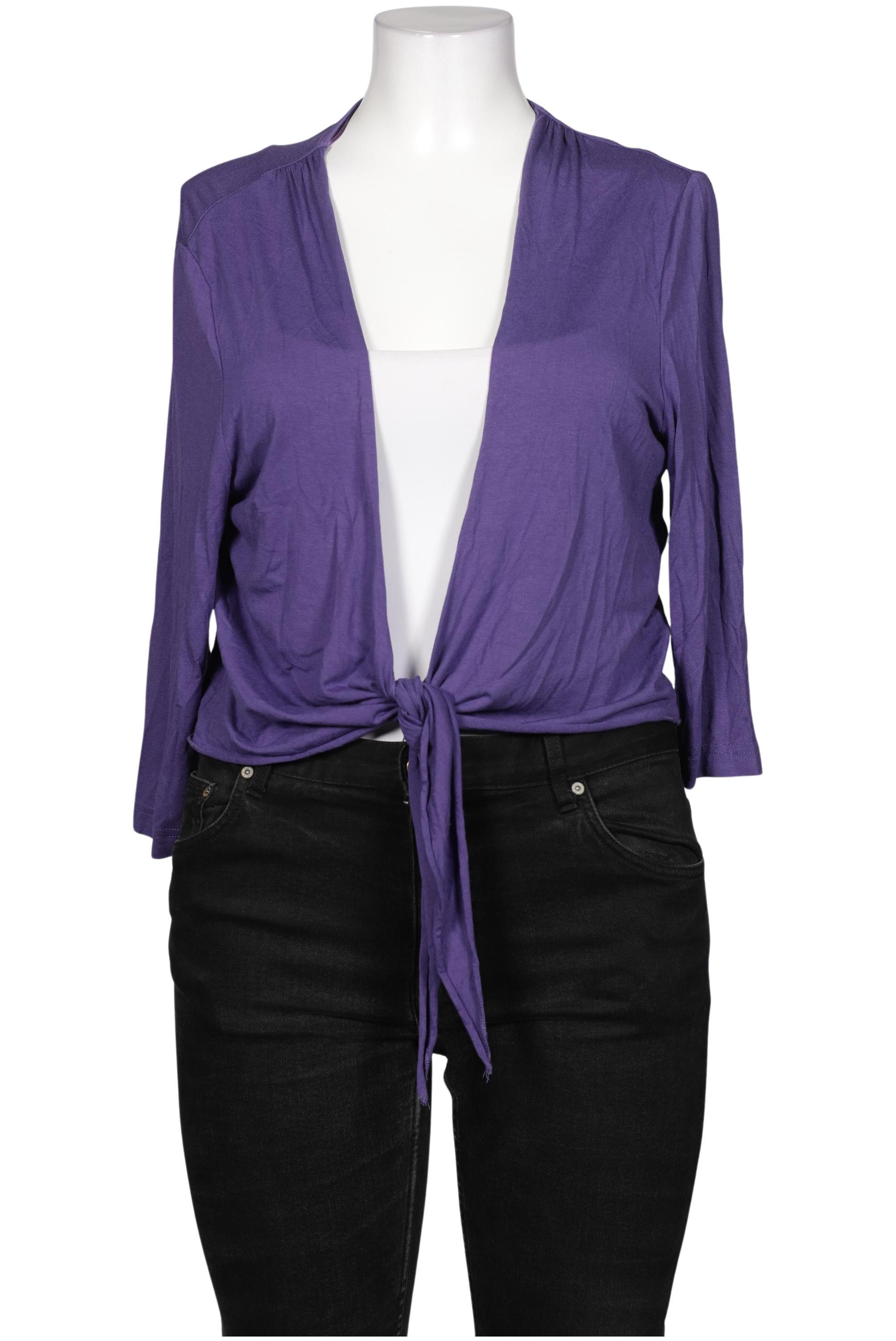 

Taifun Damen Strickjacke, flieder, Gr. 46