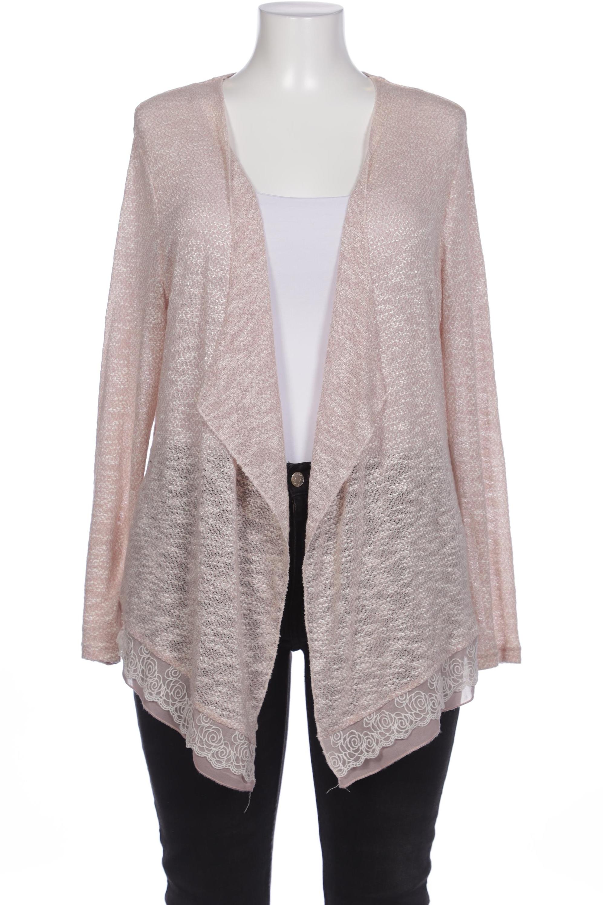 

Taifun Damen Strickjacke, pink, Gr. 44