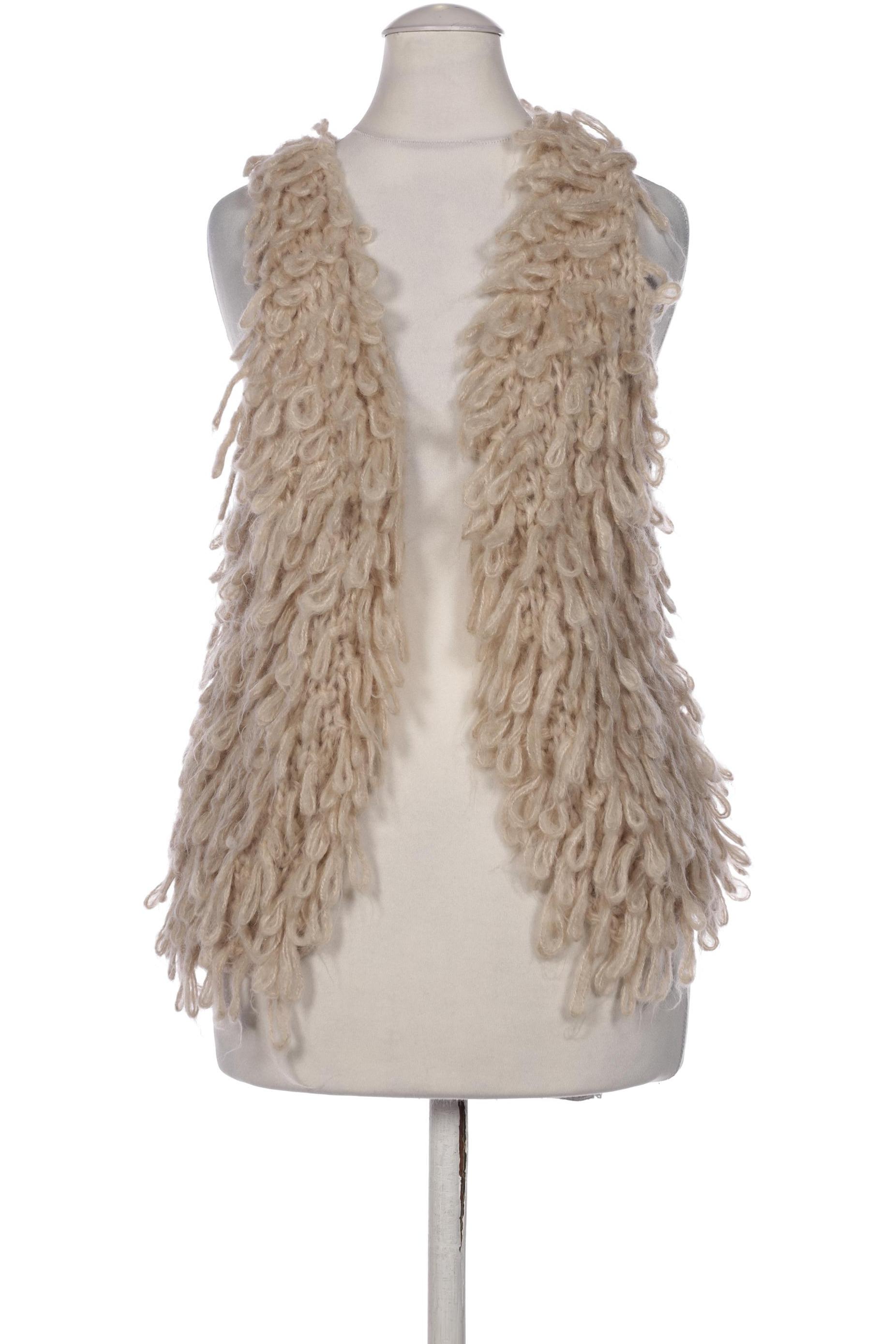 

Taifun Damen Strickjacke, beige, Gr. 36