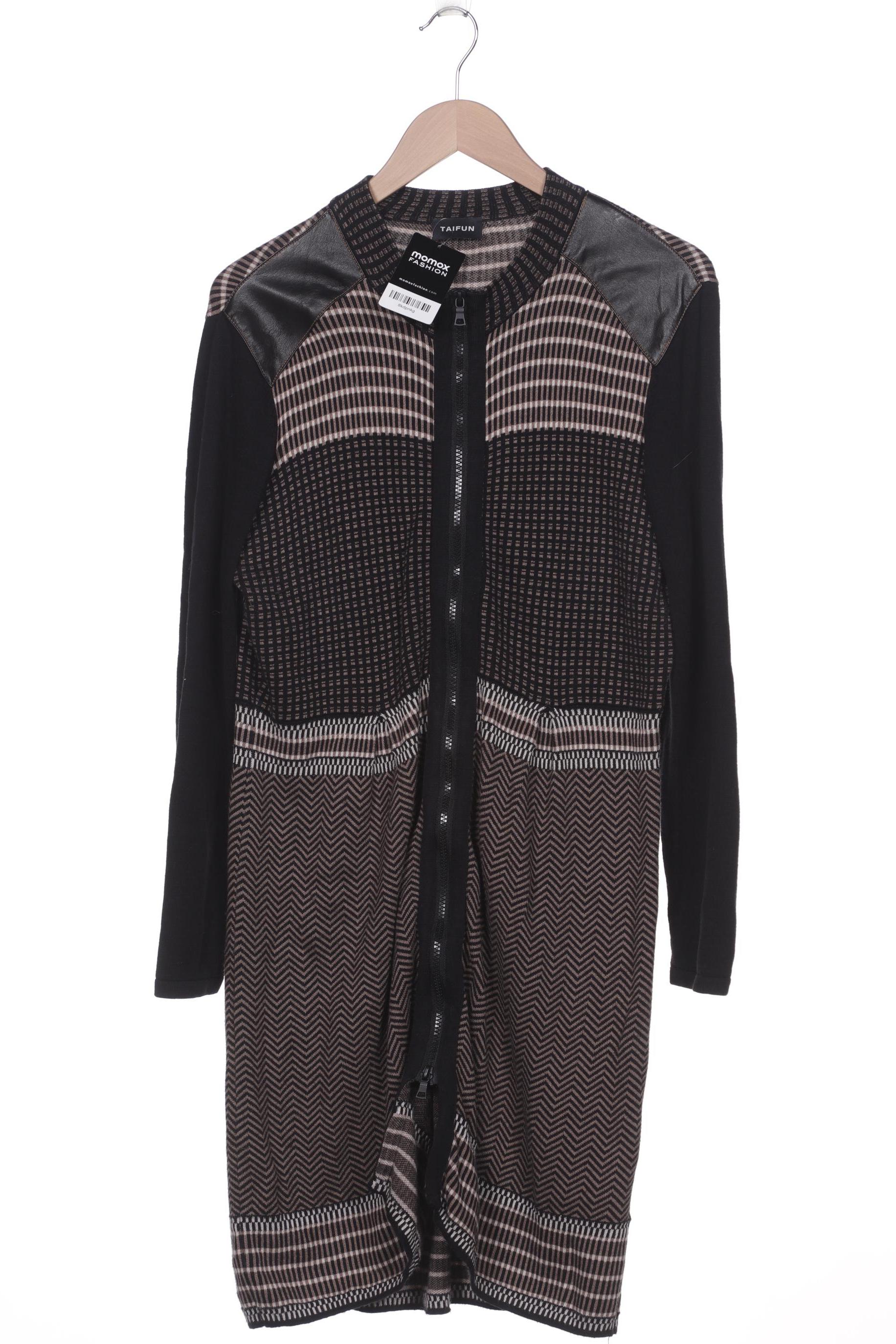 

Taifun Damen Strickjacke, braun, Gr. 44