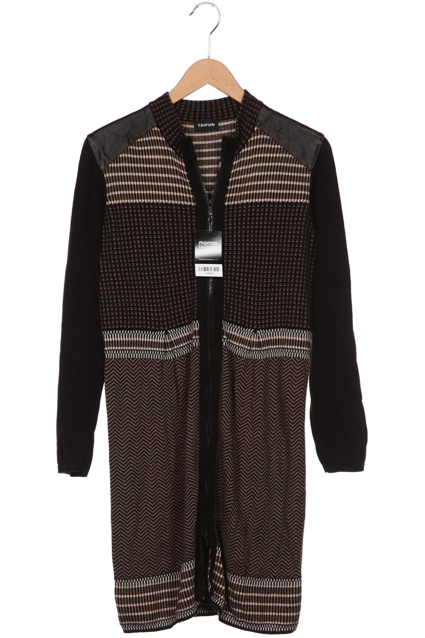 

TAIFUN Damen Strickjacke, schwarz