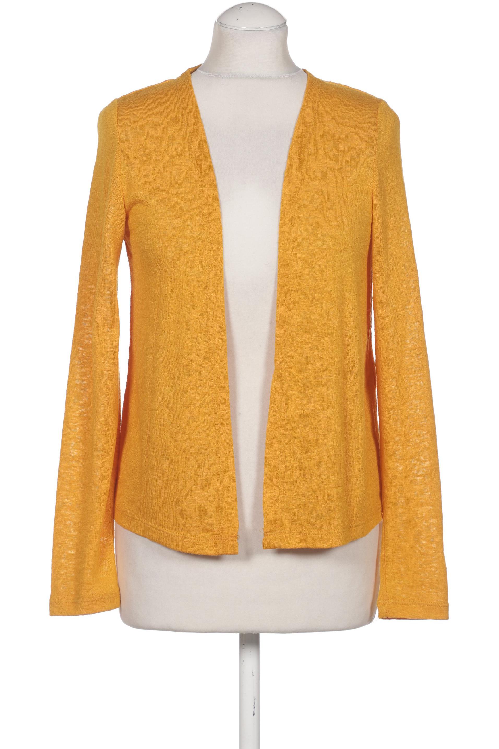 

Taifun Damen Strickjacke, orange, Gr. 38