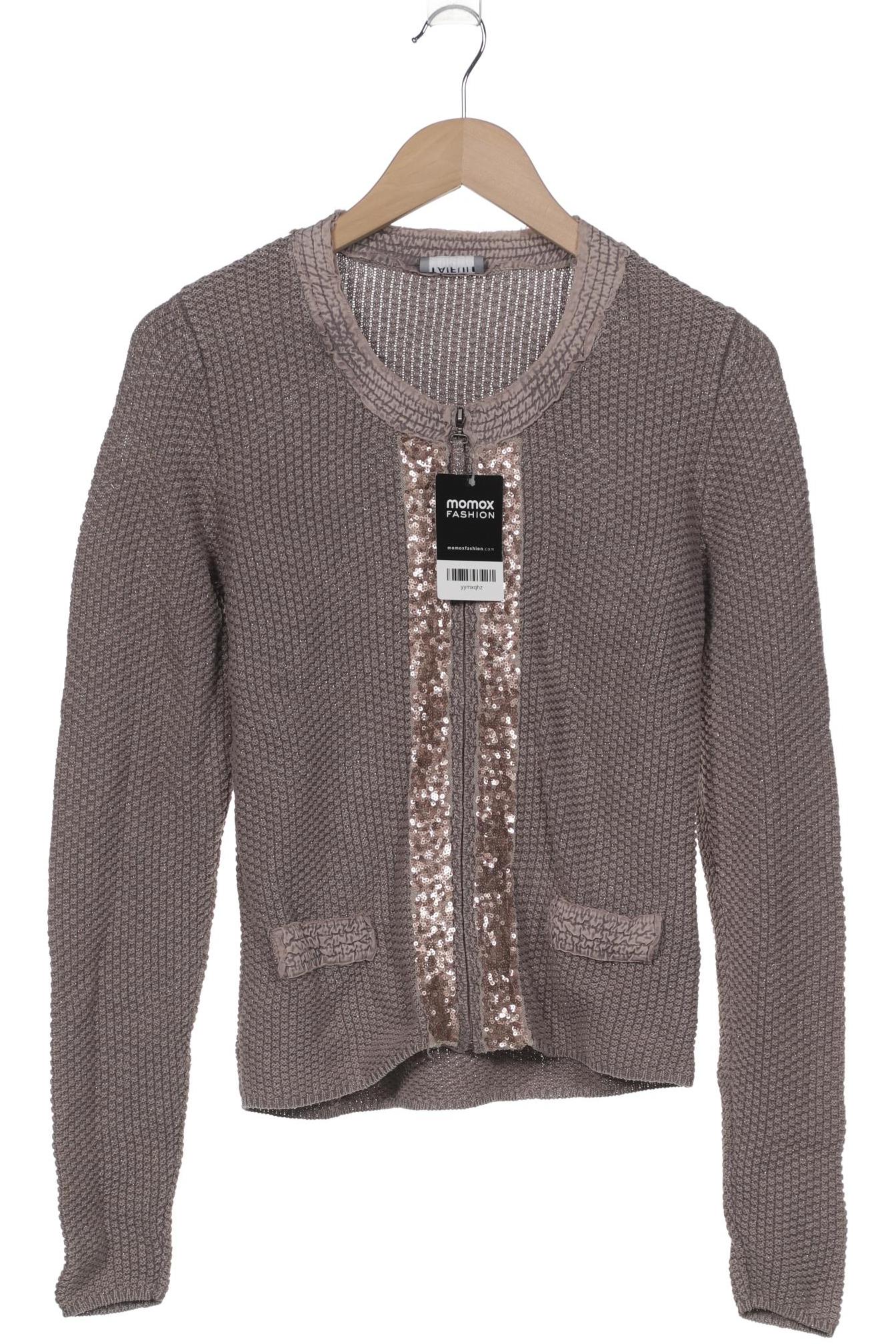 

Taifun Damen Strickjacke, braun, Gr. 38