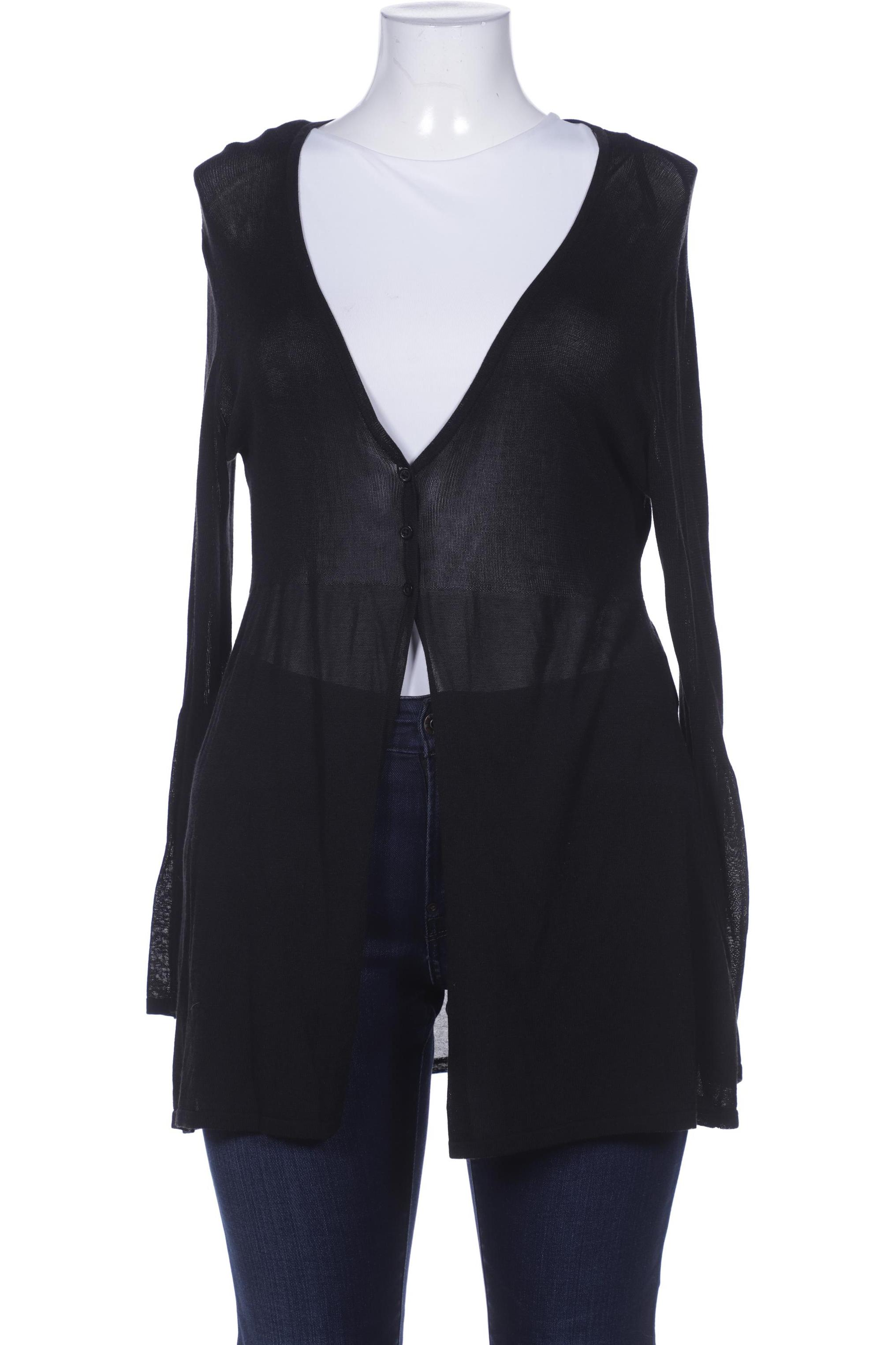 

Taifun Damen Strickjacke, schwarz, Gr. 44