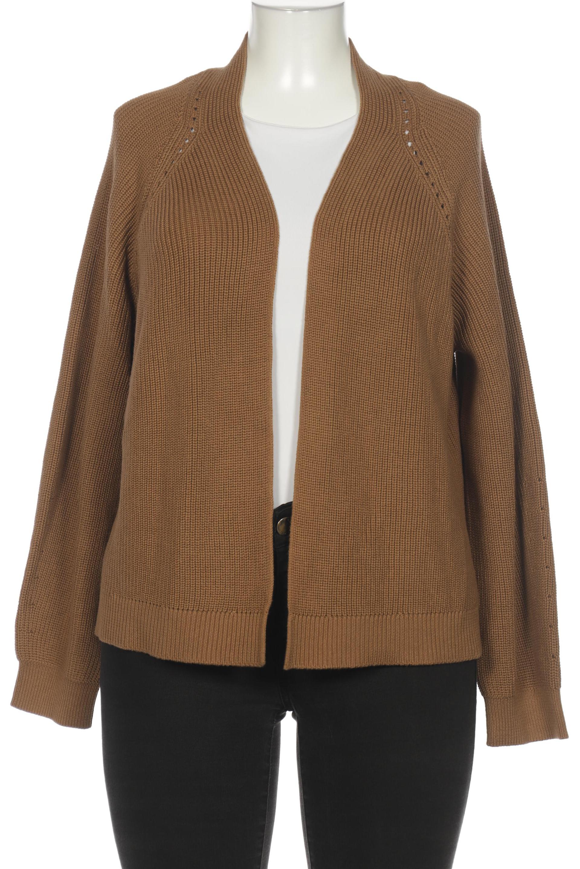 

Taifun Damen Strickjacke, braun, Gr. 46