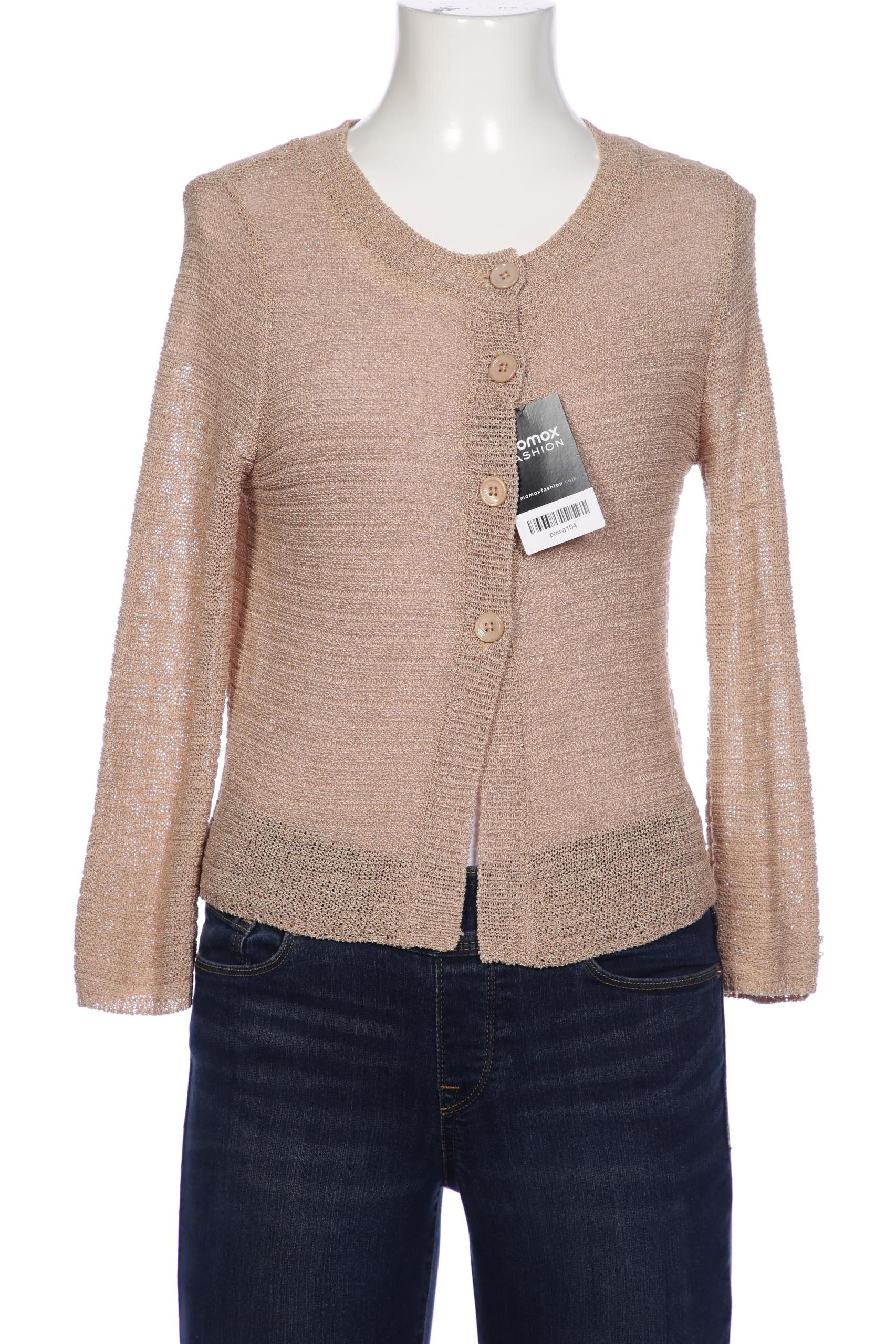 

Taifun Damen Strickjacke, beige, Gr. 36