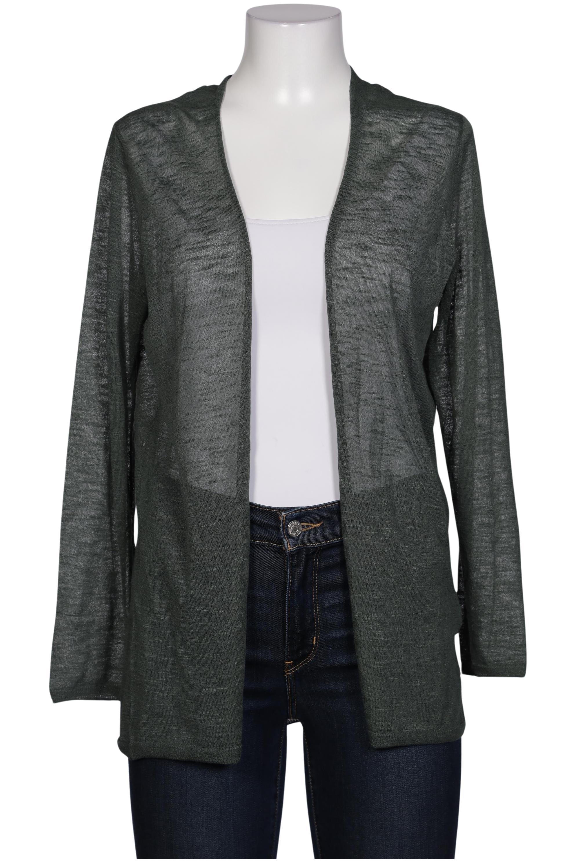 

Taifun Damen Strickjacke, grün, Gr. 40