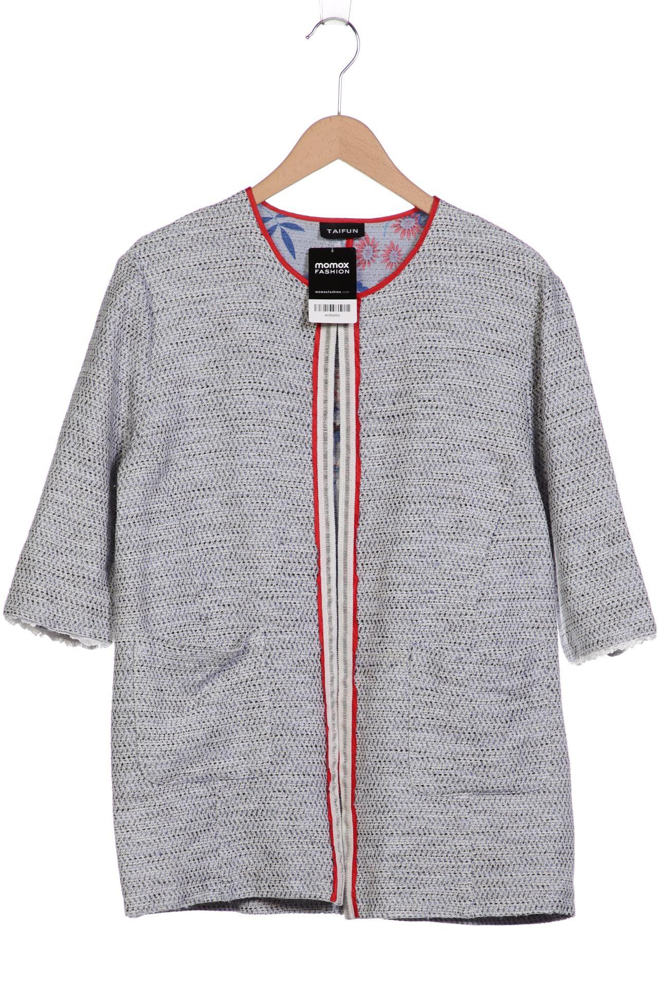 

Taifun Damen Strickjacke, hellblau, Gr. 48