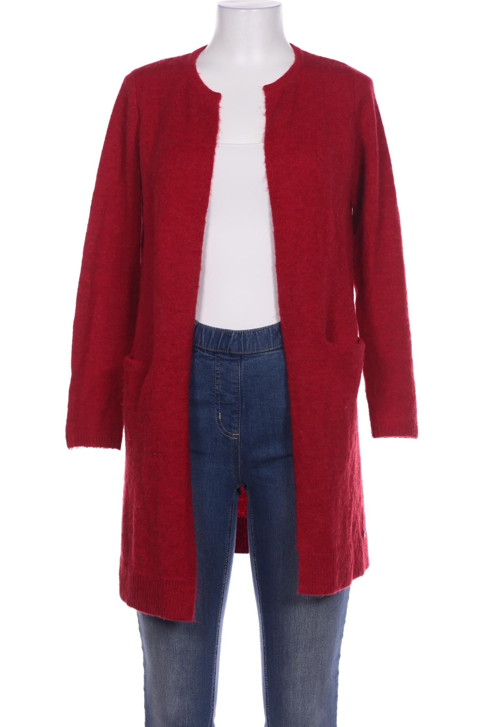 

Taifun Damen Strickjacke, rot, Gr. 38