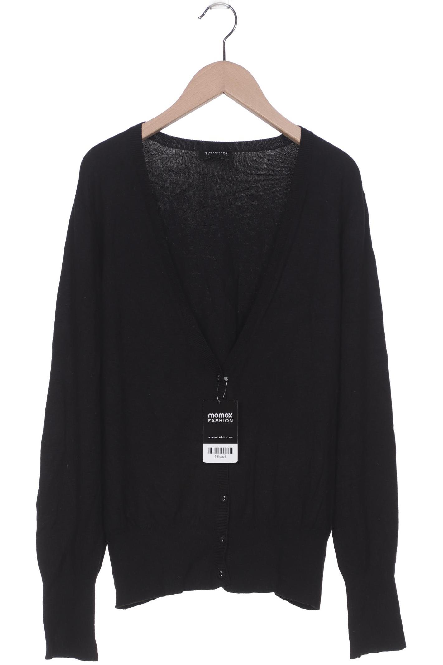 

Taifun Damen Strickjacke, schwarz, Gr. 42
