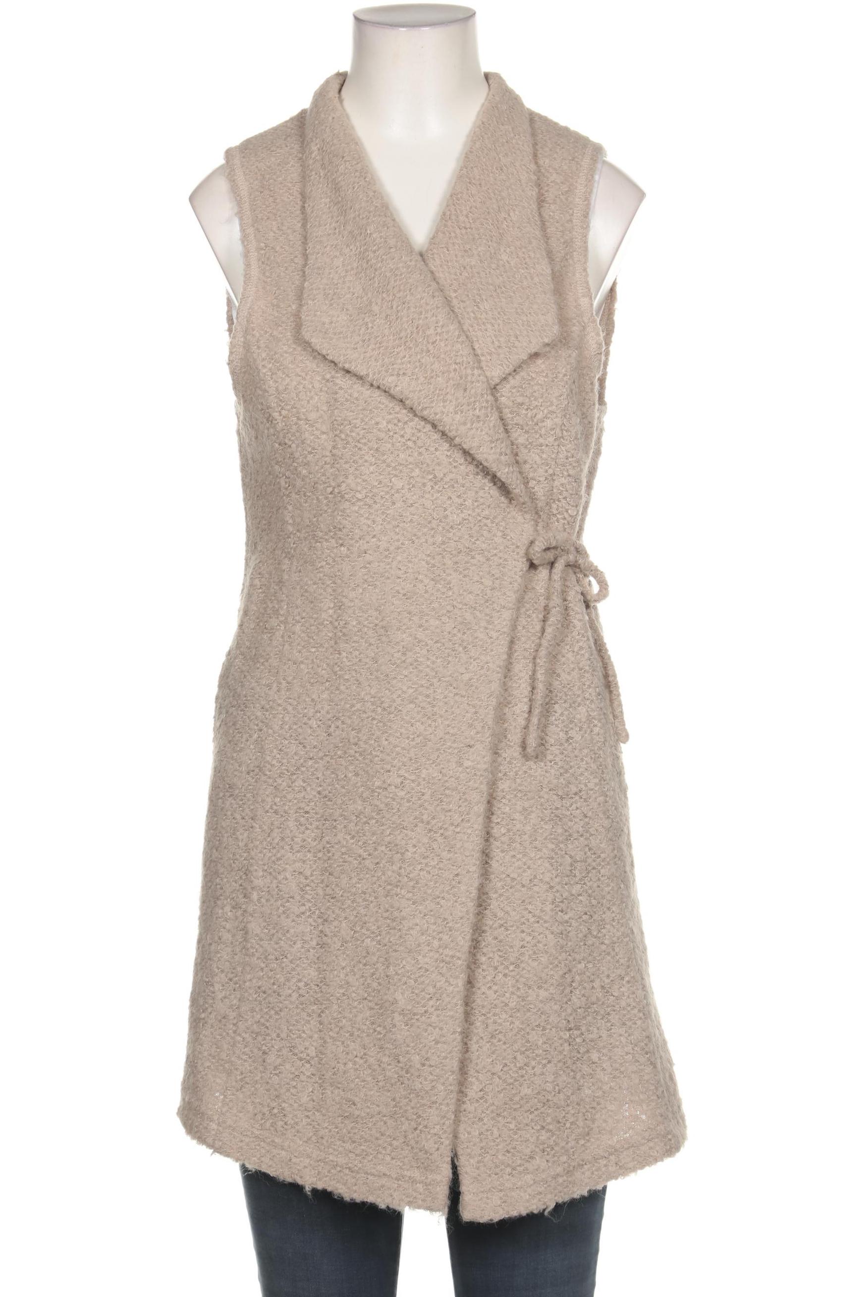 

Taifun Damen Strickjacke, beige, Gr. 36