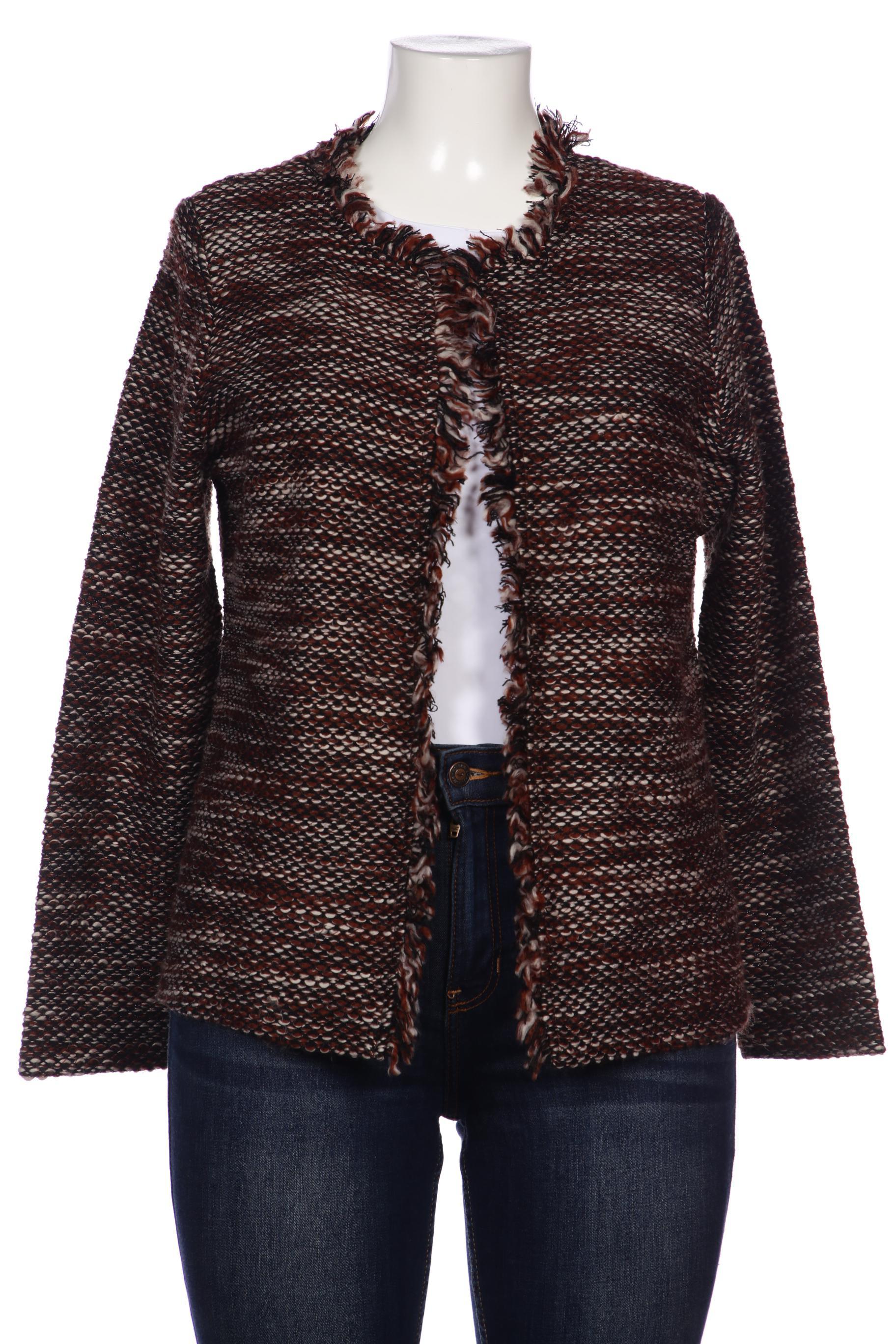 

Taifun Damen Strickjacke, braun, Gr. 46