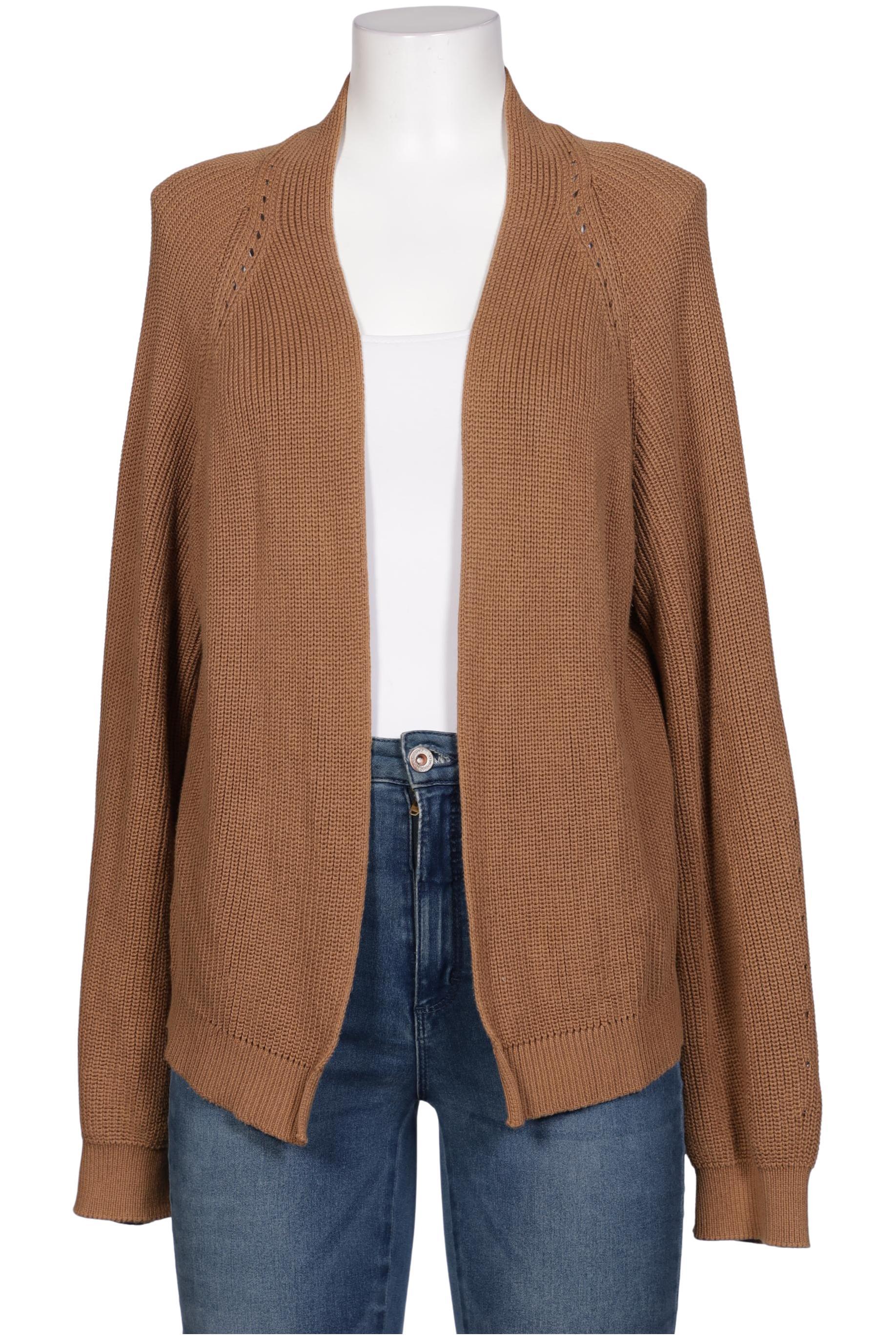 

Taifun Damen Strickjacke, braun, Gr. 38