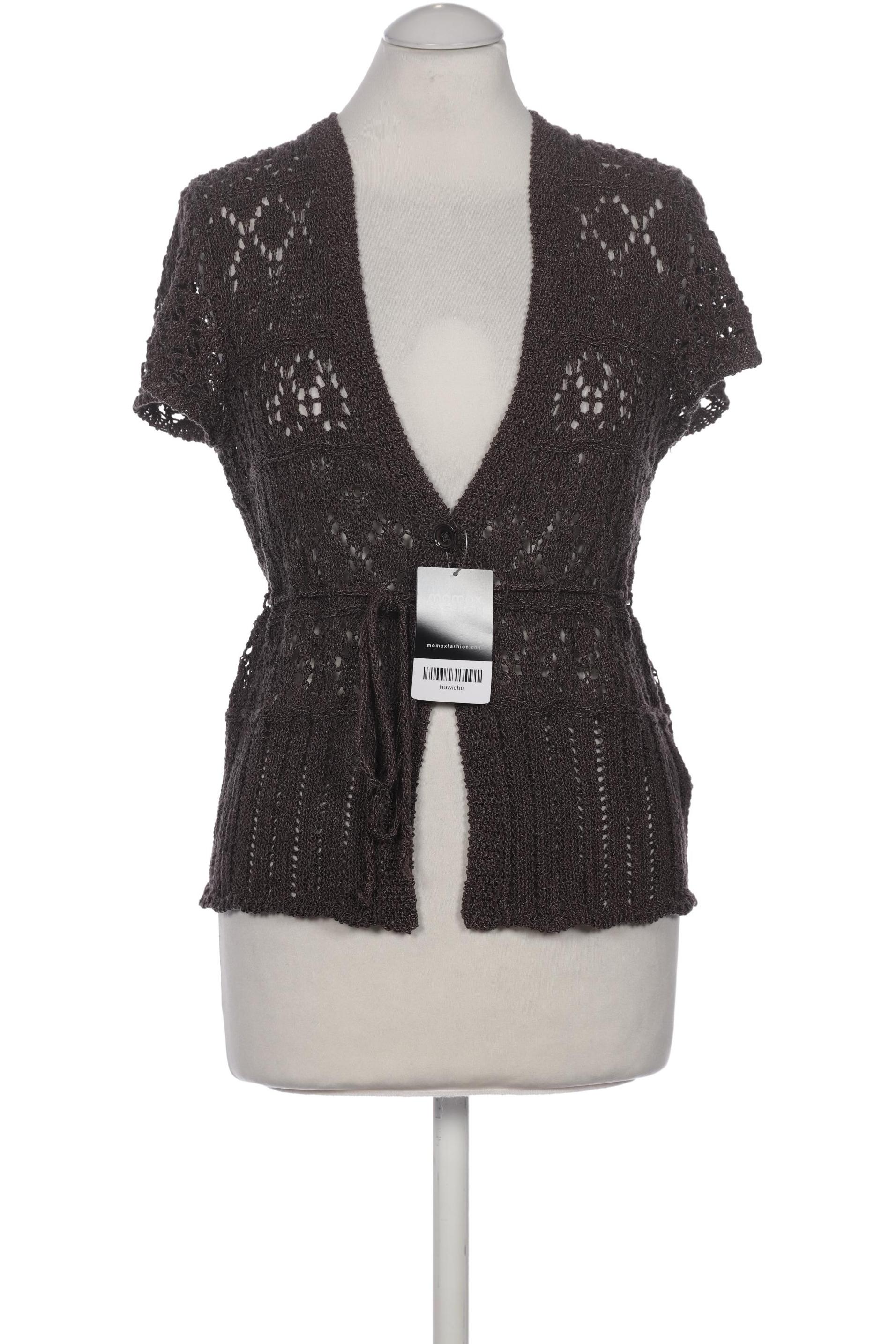 

Taifun Damen Strickjacke, braun, Gr. 40