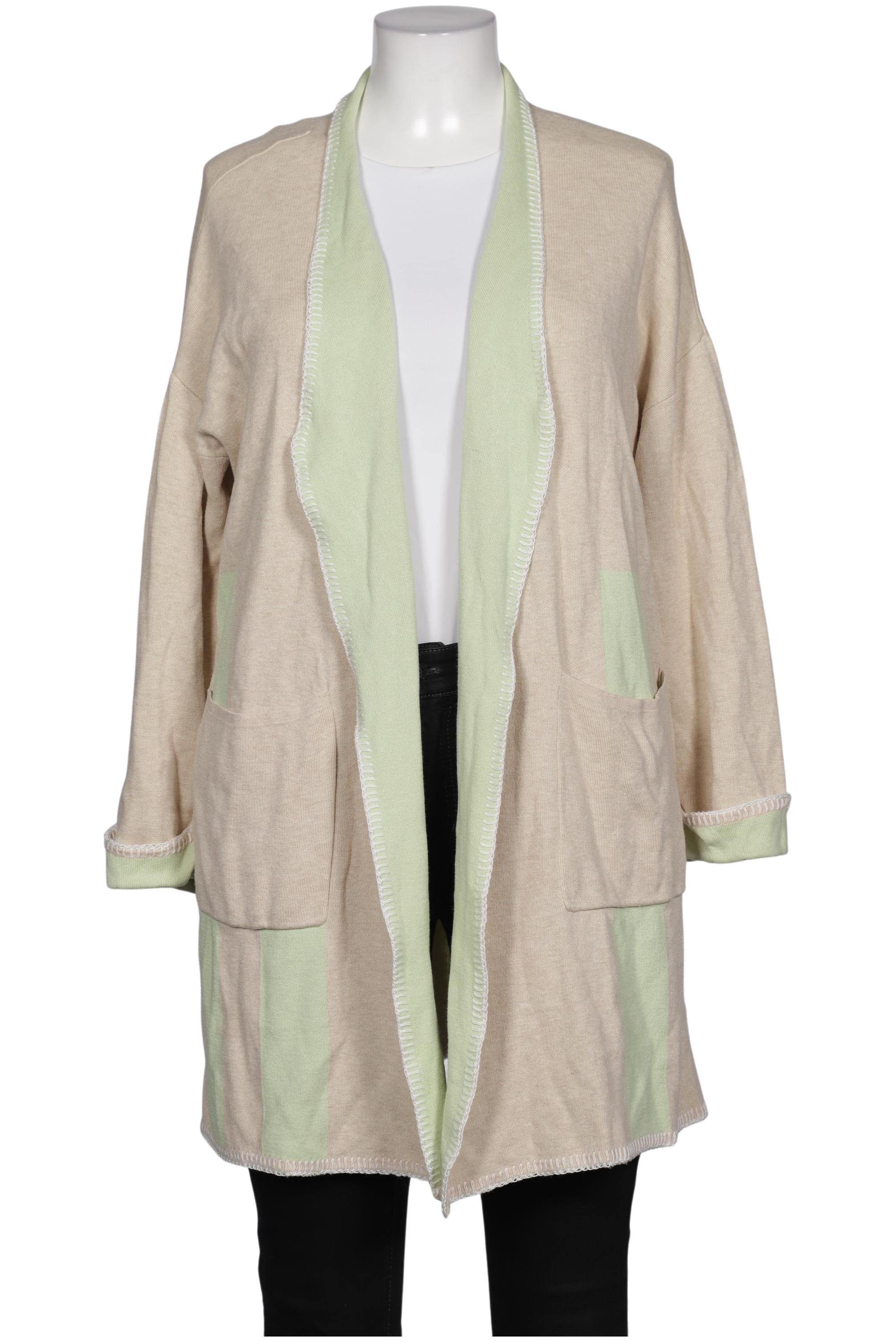 

Taifun Damen Strickjacke, beige, Gr. 46