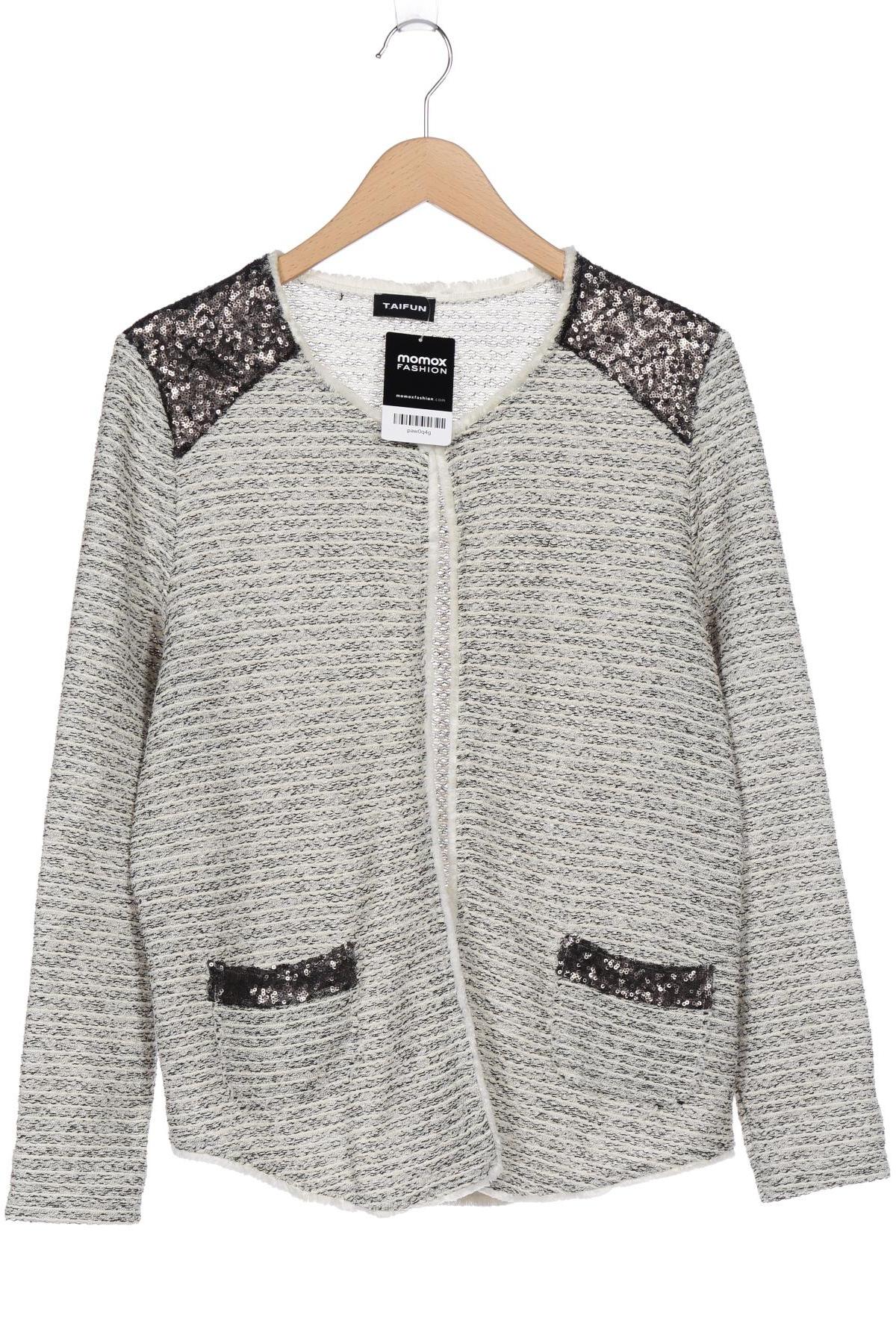 

Taifun Damen Strickjacke, cremeweiß, Gr. 46