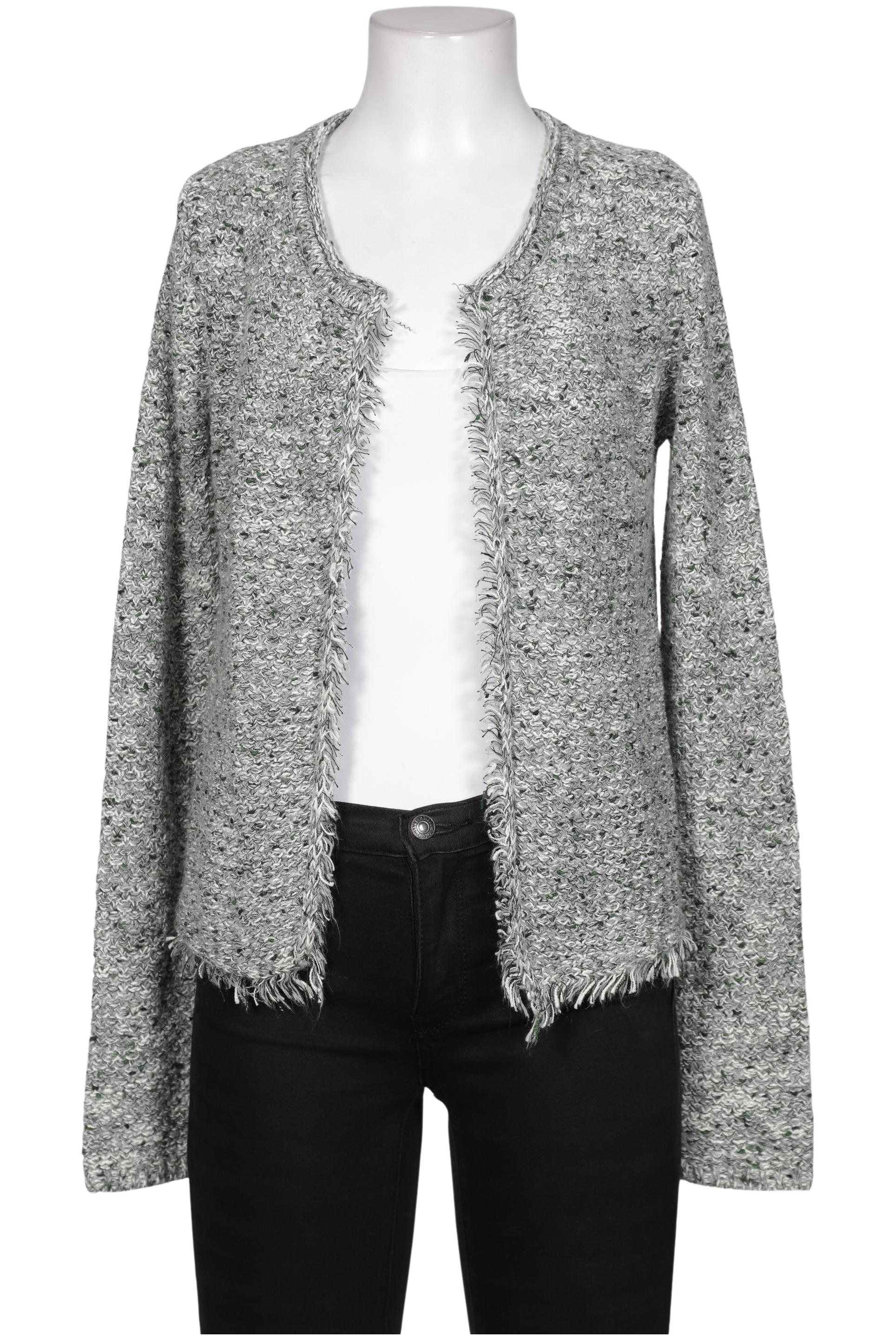 

Taifun Damen Strickjacke, grau, Gr. 36