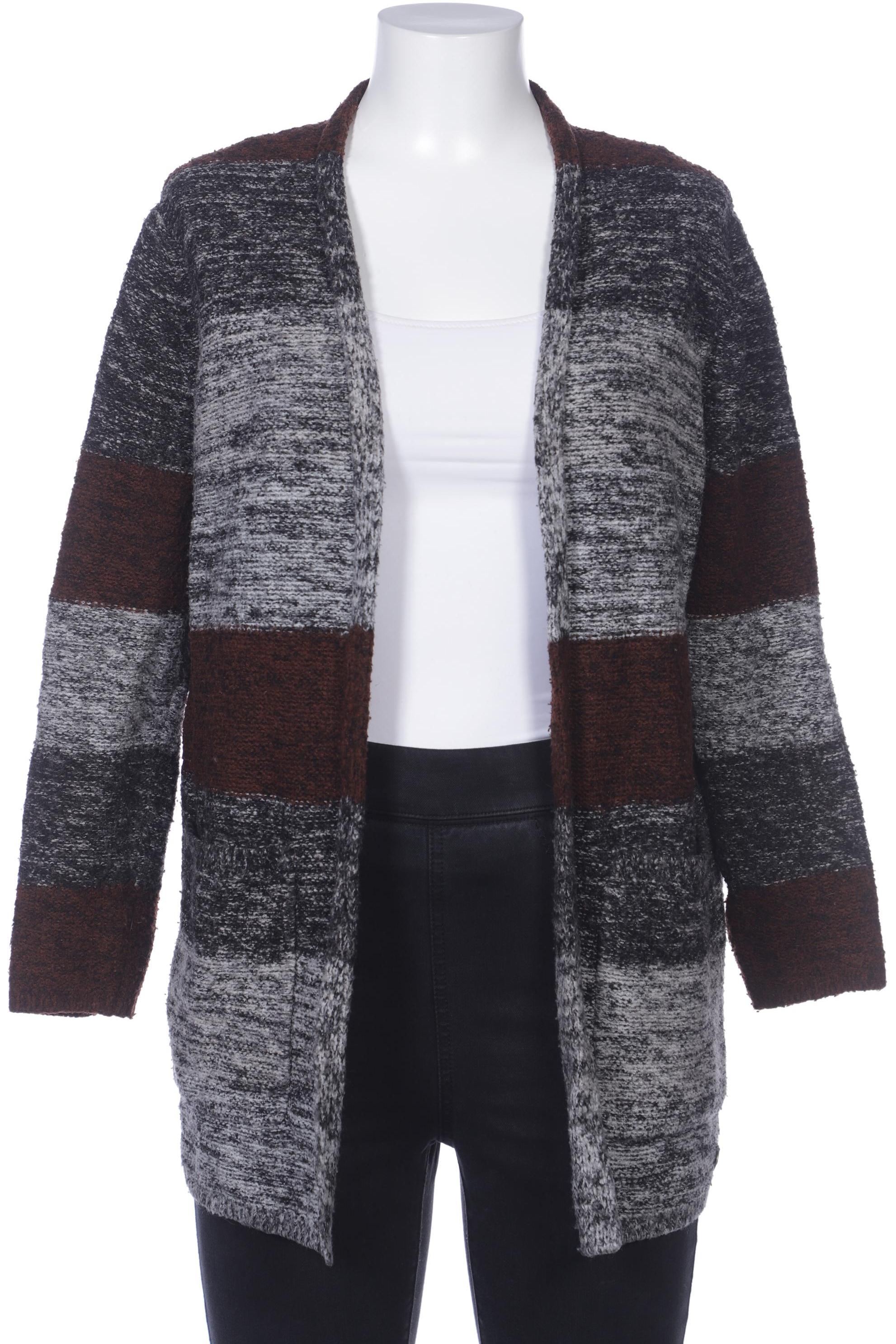 

Taifun Damen Strickjacke, grau, Gr. 40