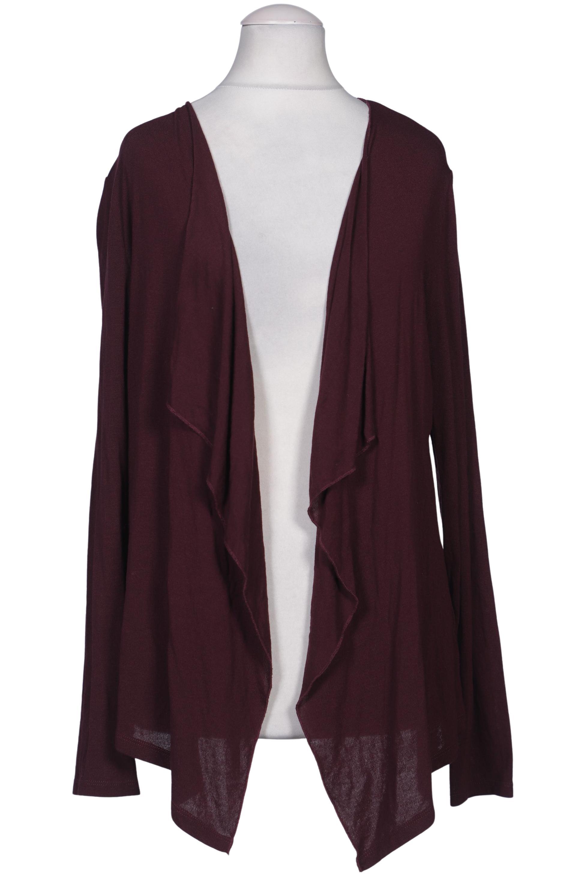 

Taifun Damen Strickjacke, bordeaux, Gr. 34