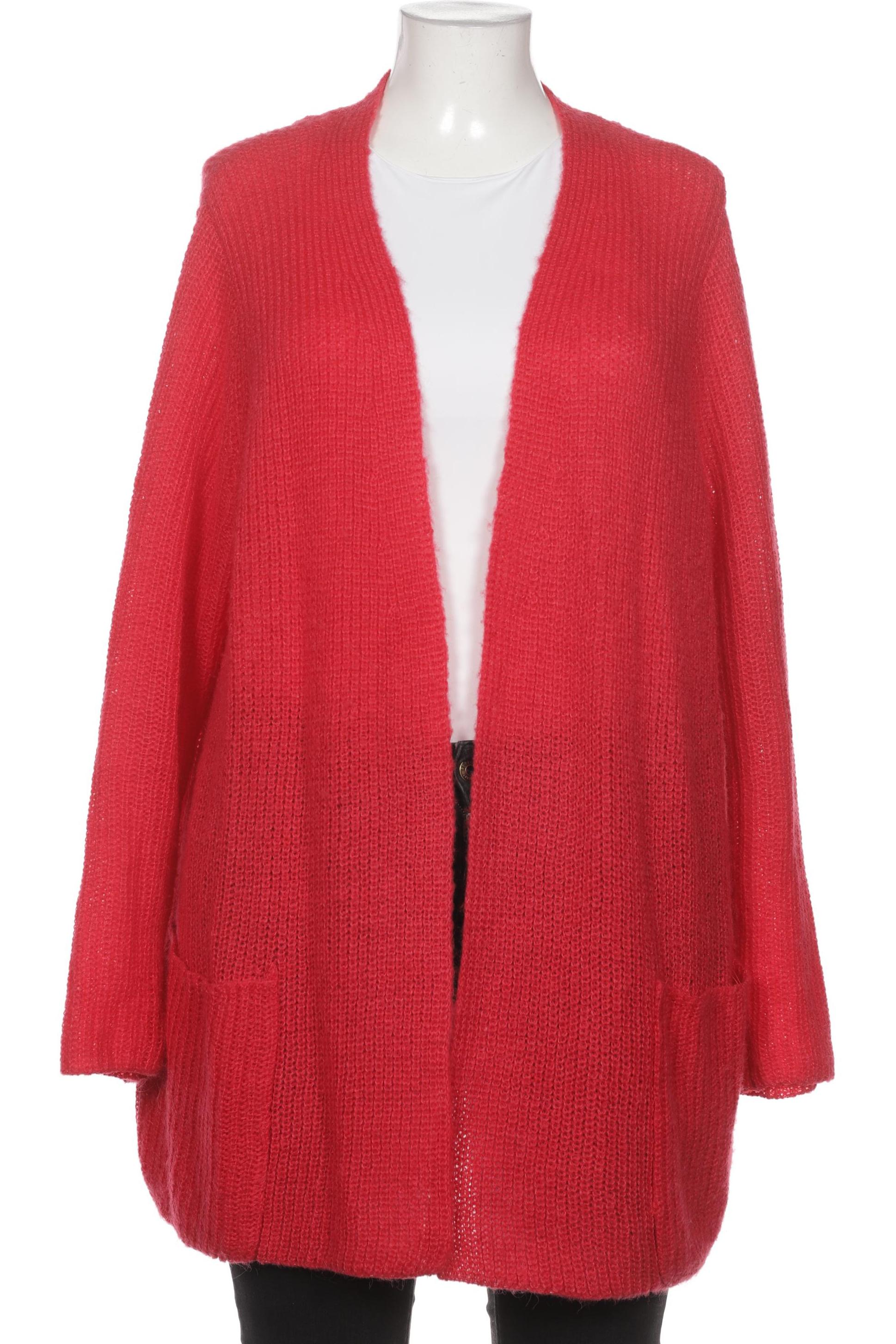 

Taifun Damen Strickjacke, rot, Gr. 46