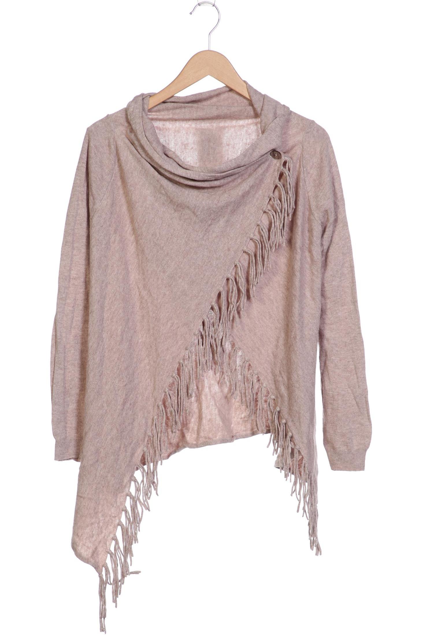 

Taifun Damen Strickjacke, beige, Gr. 42