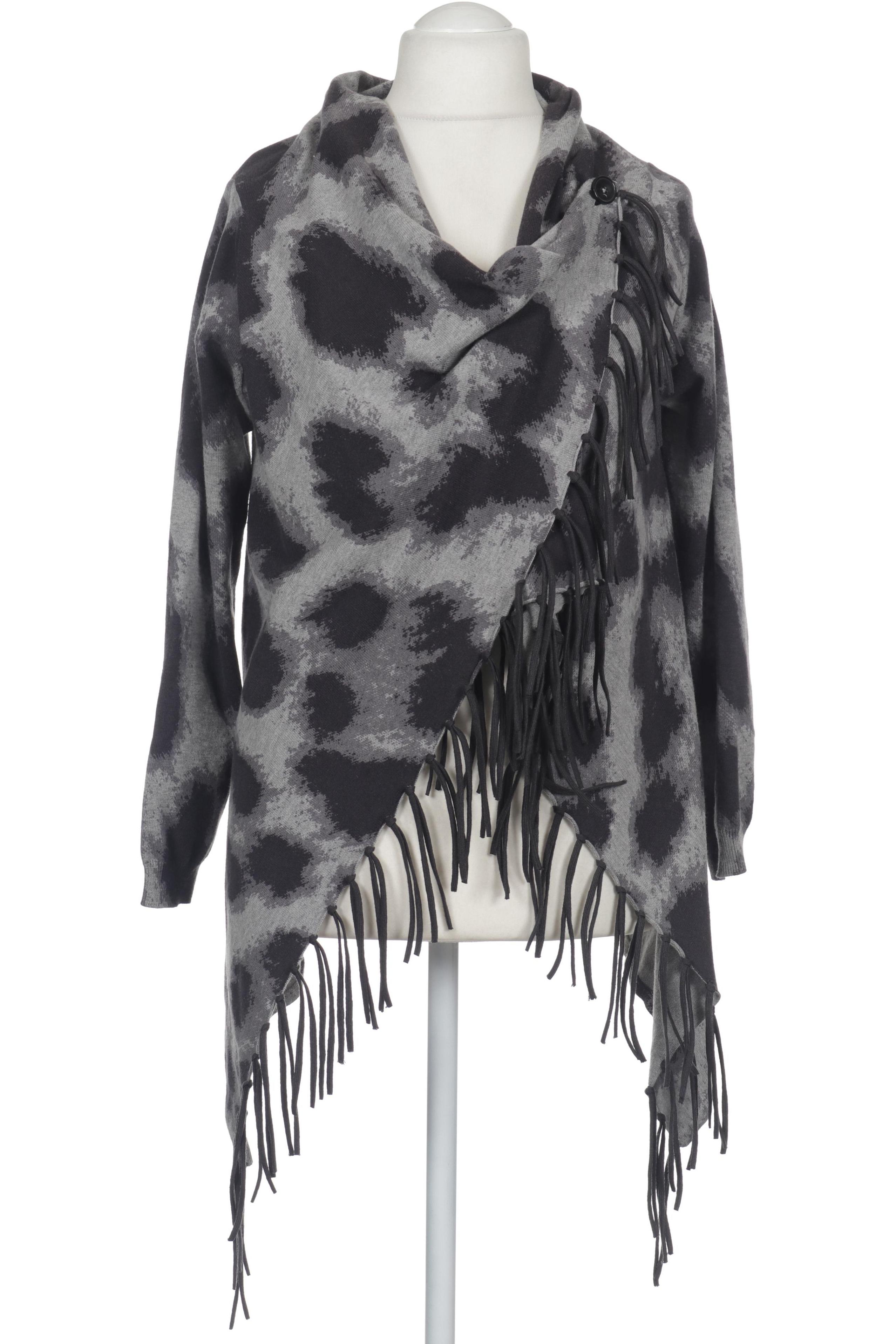 

Taifun Damen Strickjacke, grau, Gr. 38