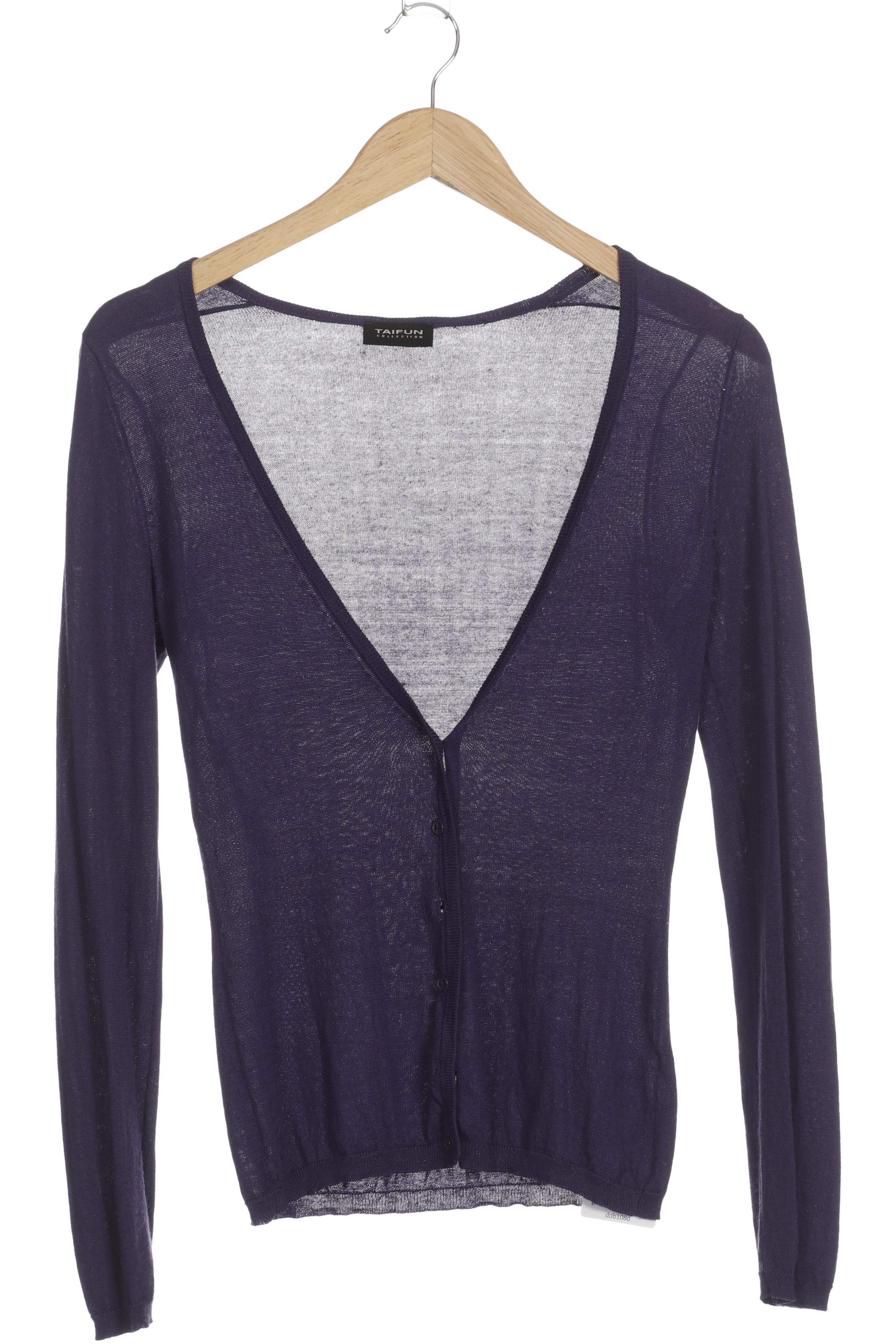 

Taifun Damen Strickjacke, flieder, Gr. 34
