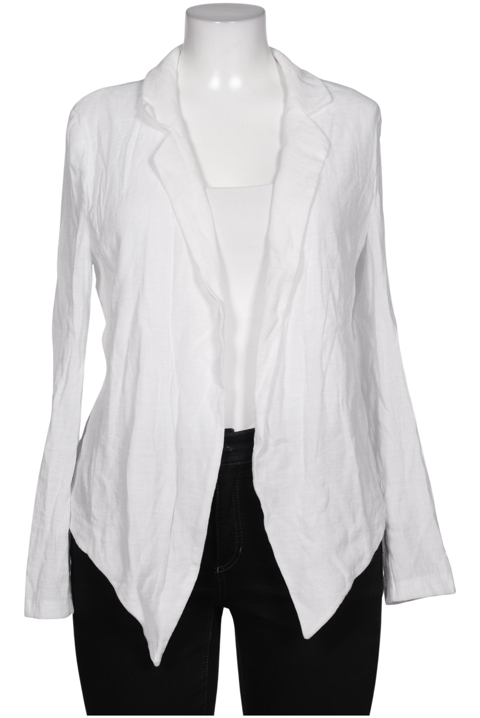 

Taifun Damen Strickjacke, weiß, Gr. 44