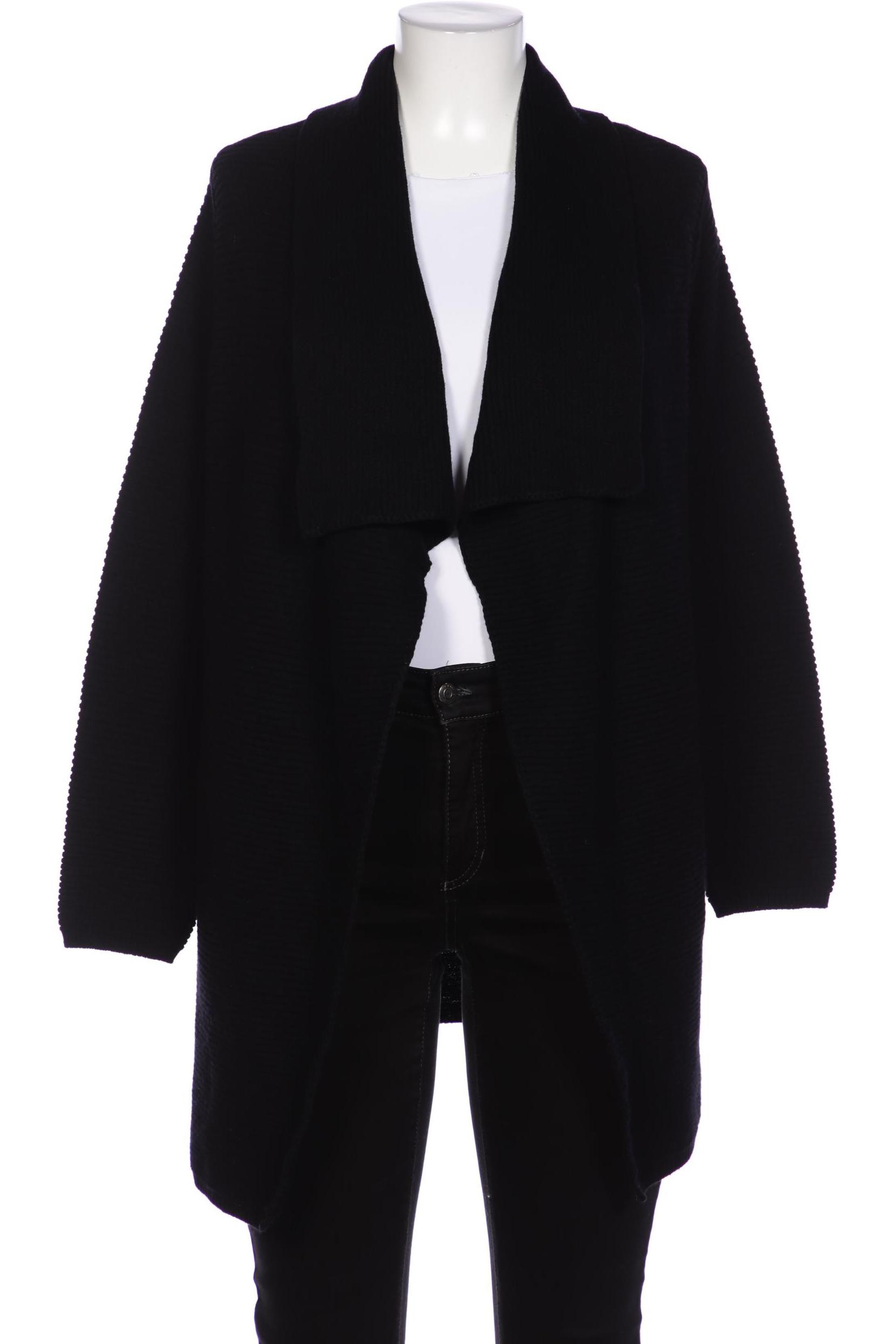 

Taifun Damen Strickjacke, schwarz, Gr. 42