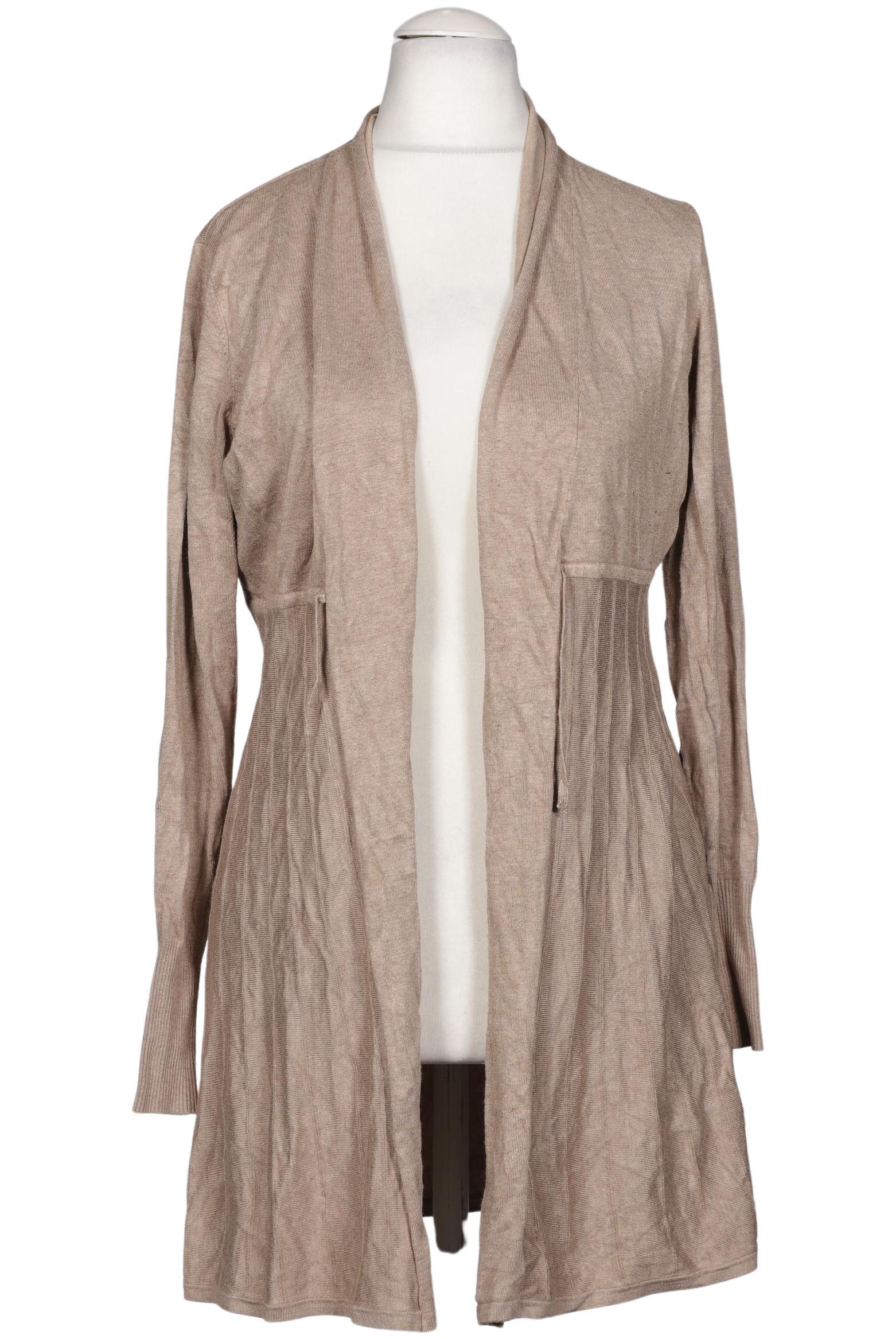 

Taifun Damen Strickjacke, beige, Gr. 36