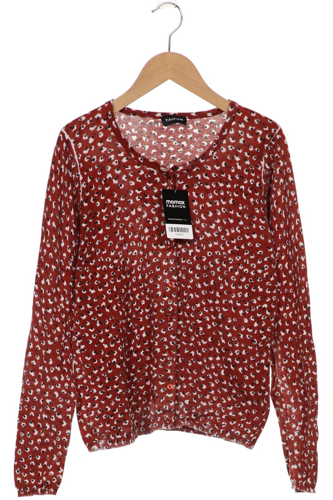 

Taifun Damen Strickjacke, braun, Gr. 38