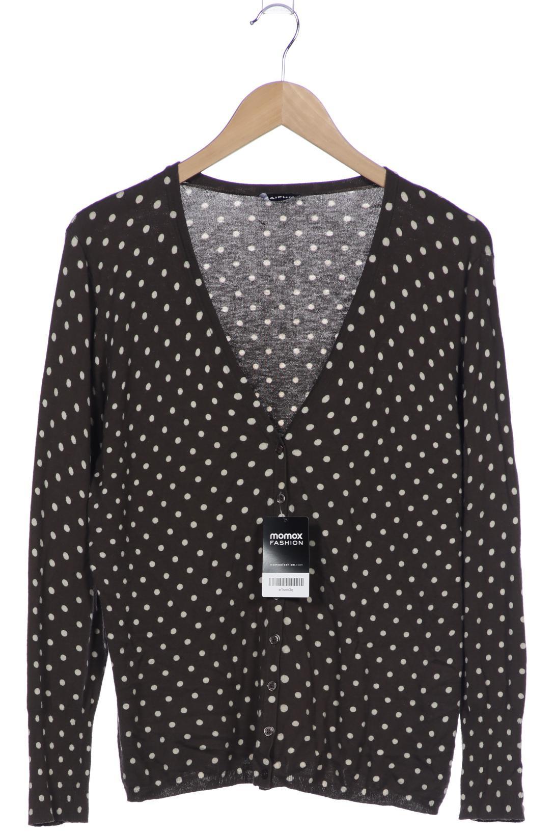 

Taifun Damen Strickjacke, braun, Gr. 44