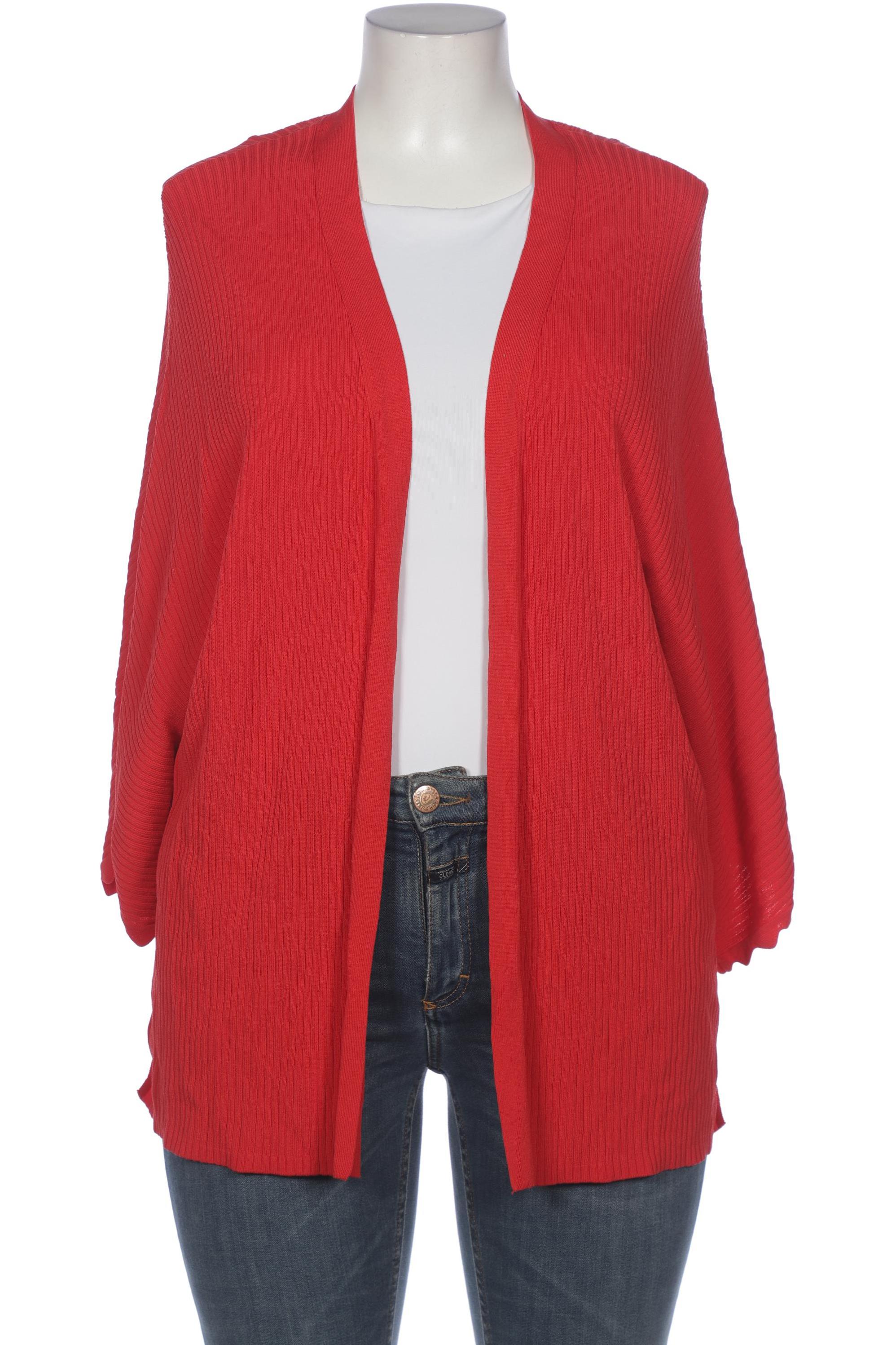 

Taifun Damen Strickjacke, rot, Gr. 42