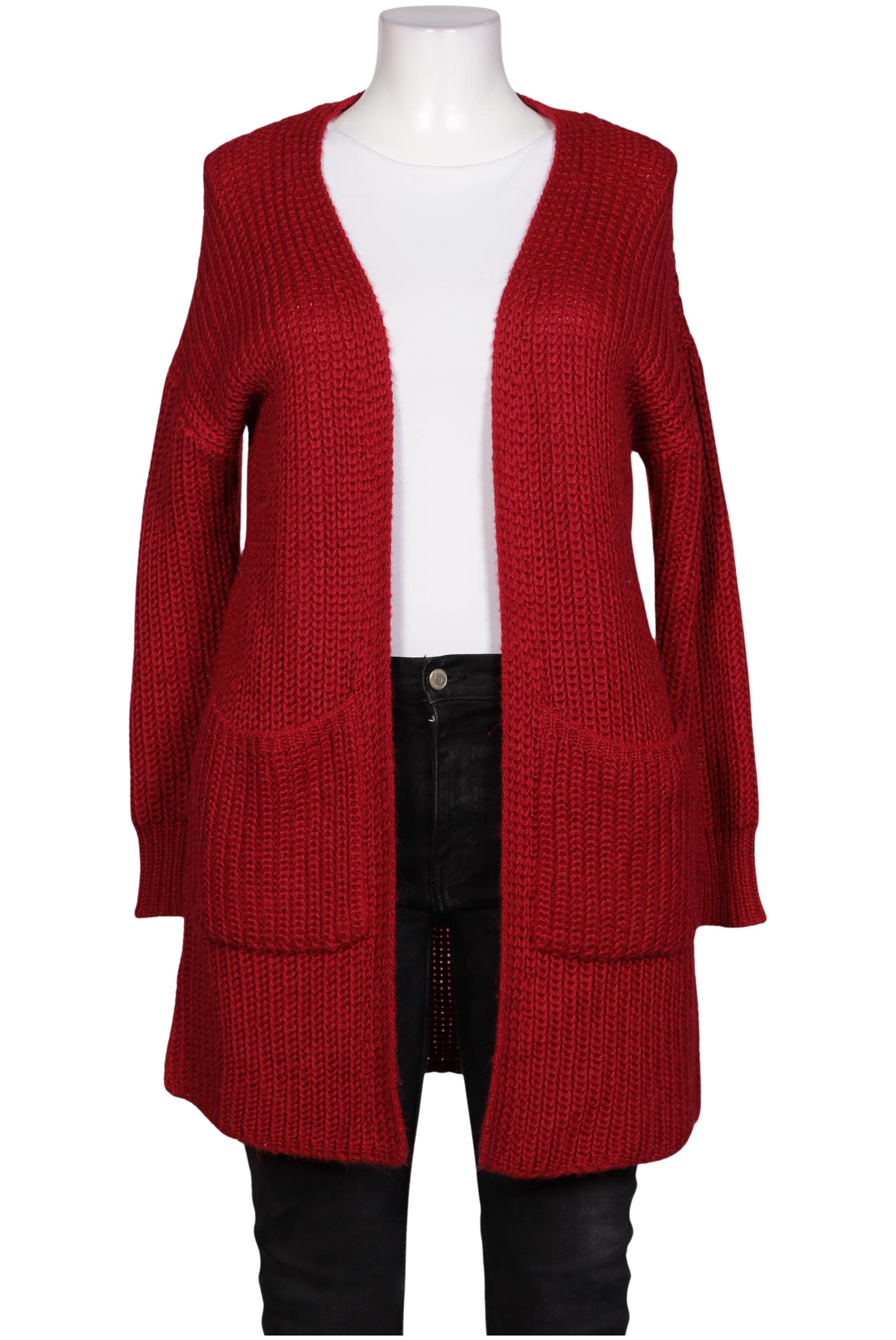 

Taifun Damen Strickjacke, rot, Gr. 44