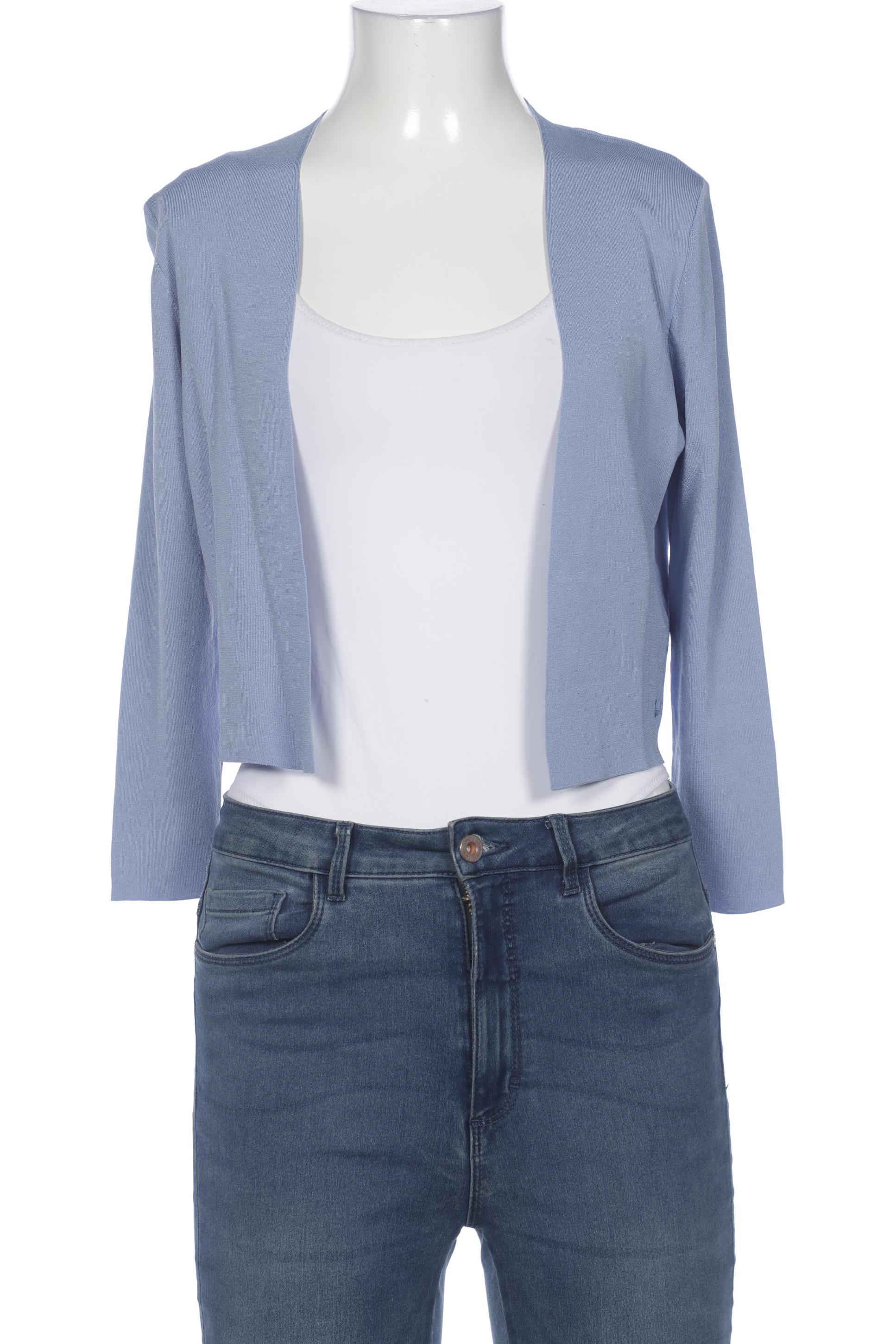 

Taifun Damen Strickjacke, blau, Gr. 38