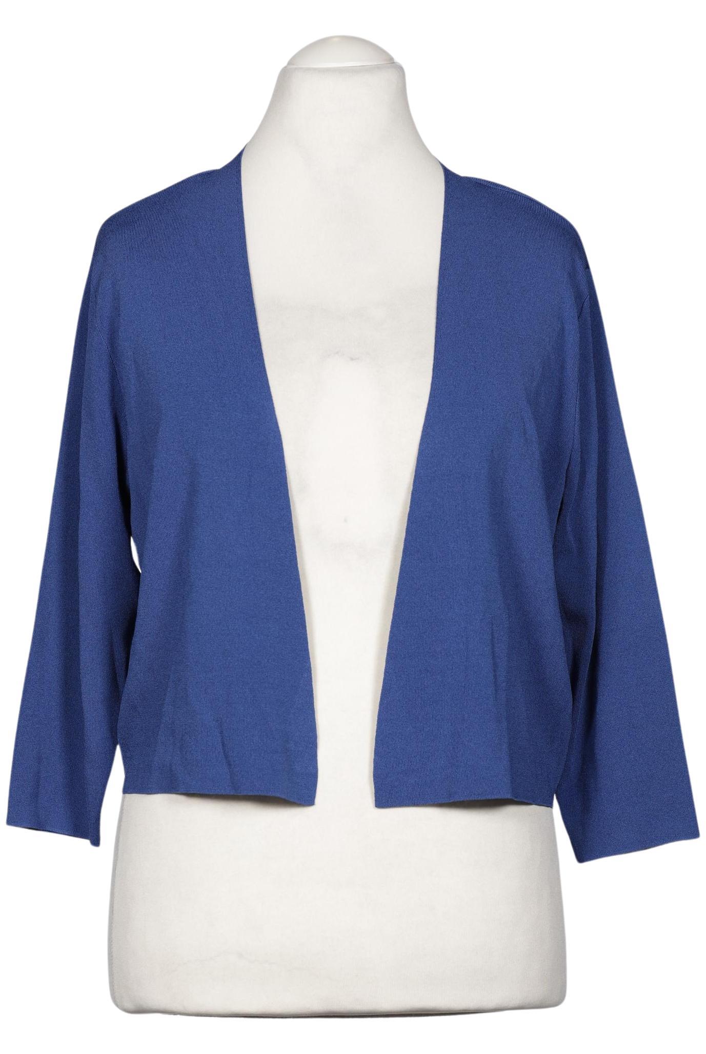 

Taifun Damen Strickjacke, blau, Gr. 46