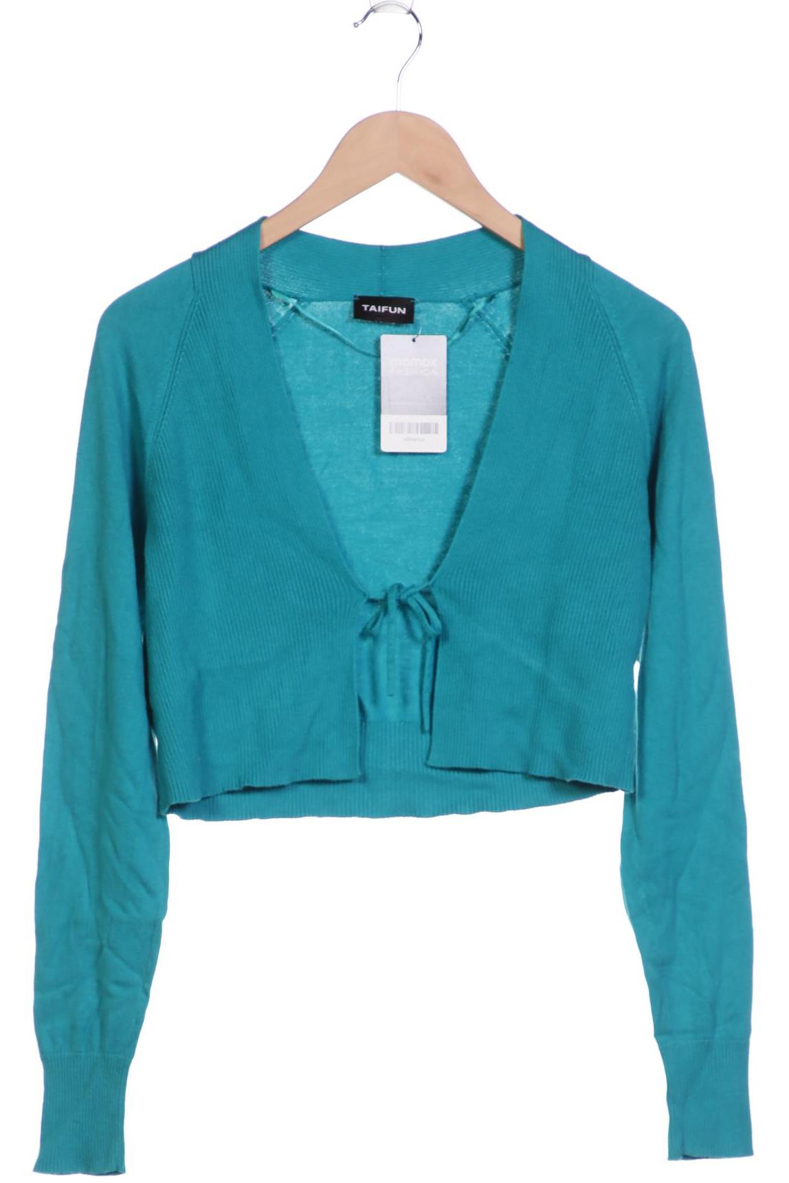 

Taifun Damen Strickjacke, türkis, Gr. 42