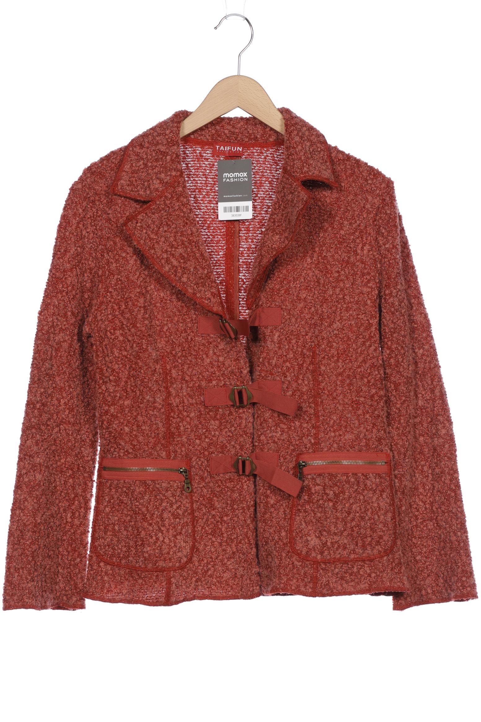 

Taifun Damen Strickjacke, rot, Gr. 42