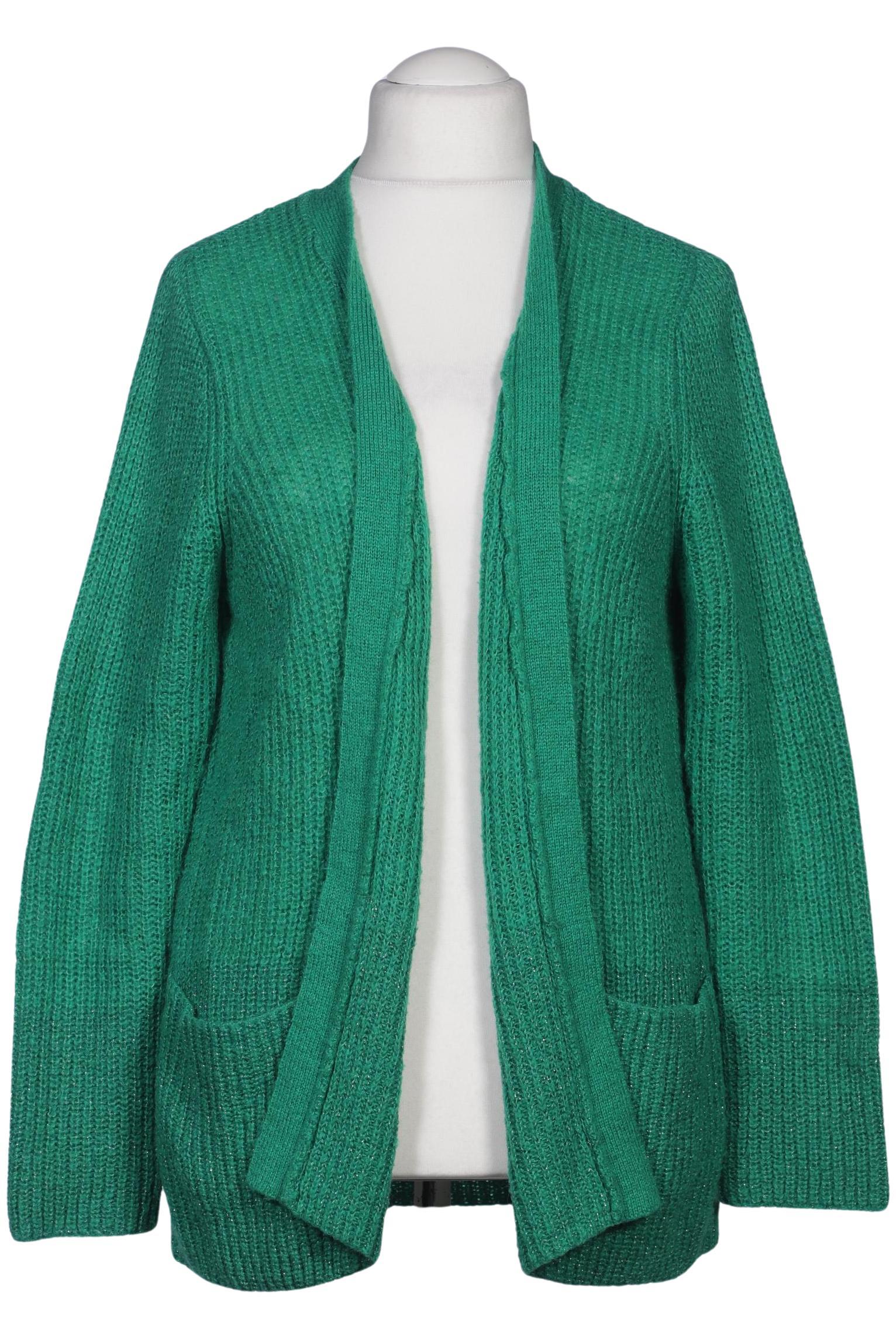 

Taifun Damen Strickjacke, grün, Gr. 38