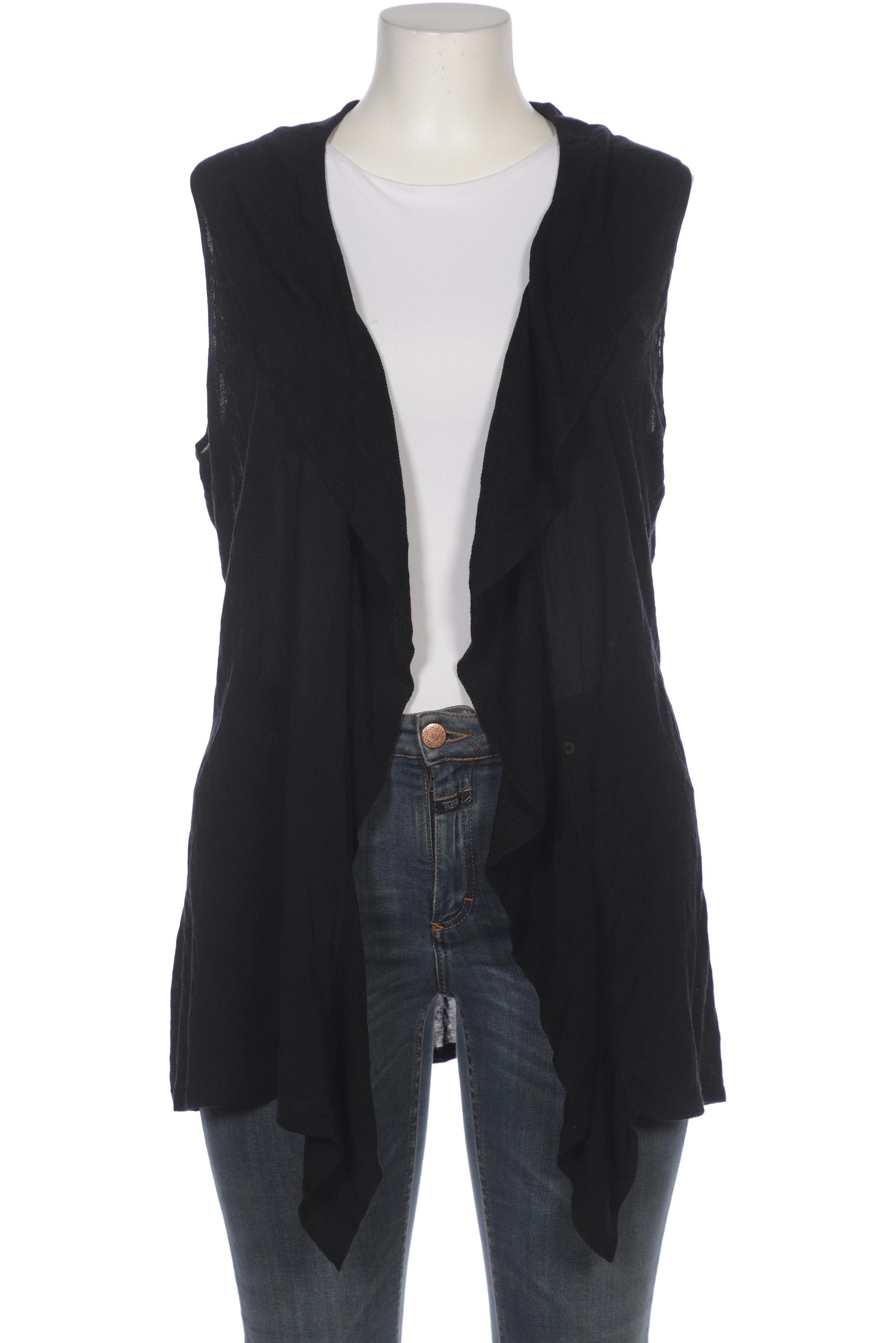 

Taifun Damen Strickjacke, schwarz, Gr. 46